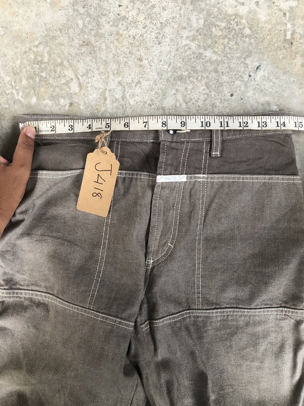 Marithe + Francois Girbaud Marithe Francois Girbaud Baggy Pants Flare Pants Selvedge Size US 29 - 17 Thumbnail