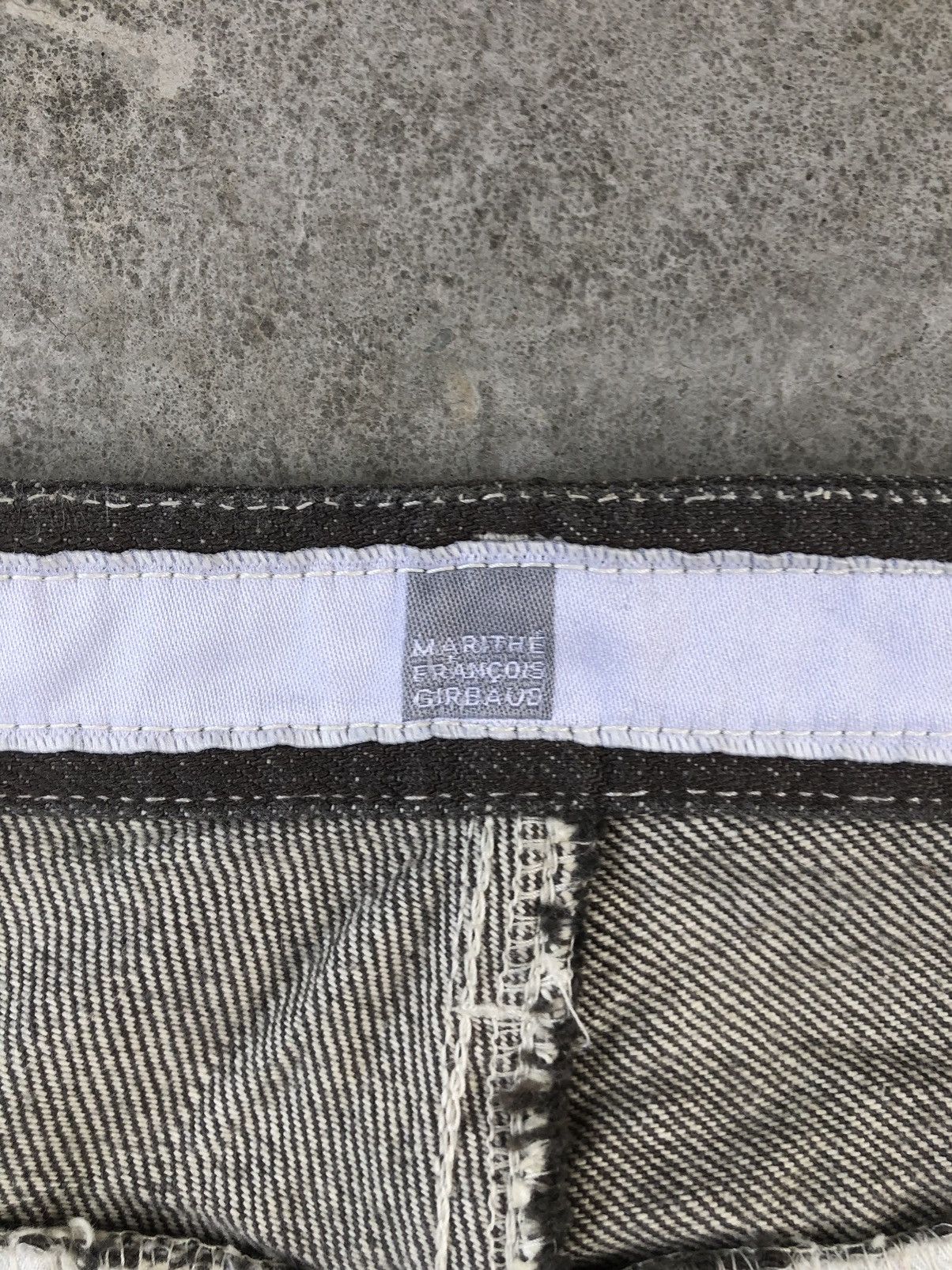 Marithe + Francois Girbaud Marithe Francois Girbaud Baggy Pants Flare Pants Selvedge Size US 29 - 14 Thumbnail