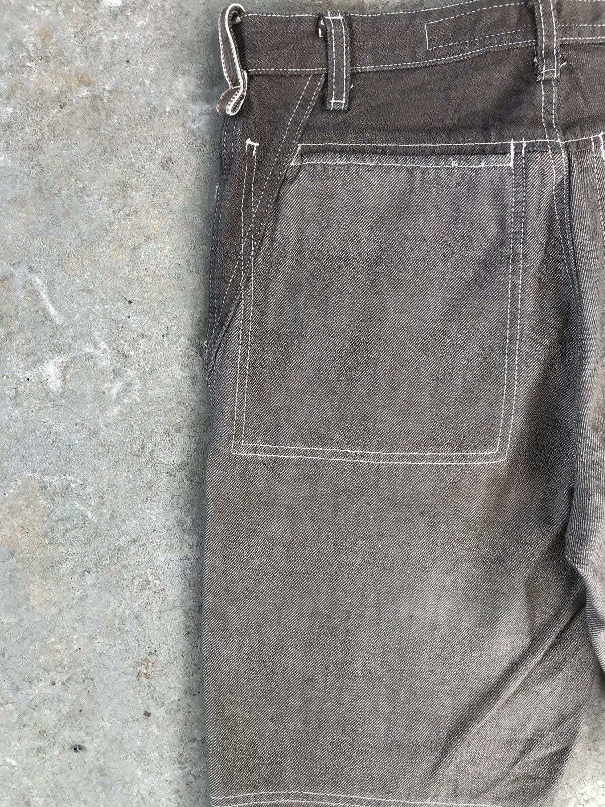 Marithe + Francois Girbaud Marithe Francois Girbaud Baggy Pants Flare Pants Selvedge Size US 29 - 9 Thumbnail