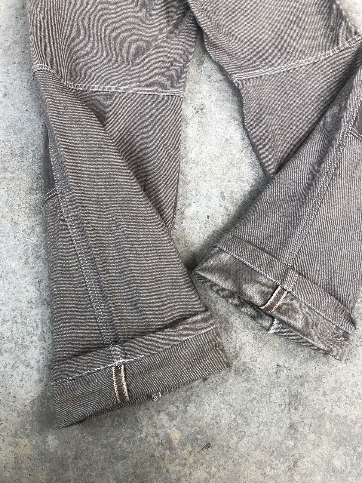Marithe + Francois Girbaud Marithe Francois Girbaud Baggy Pants Flare Pants Selvedge Size US 29 - 13 Thumbnail