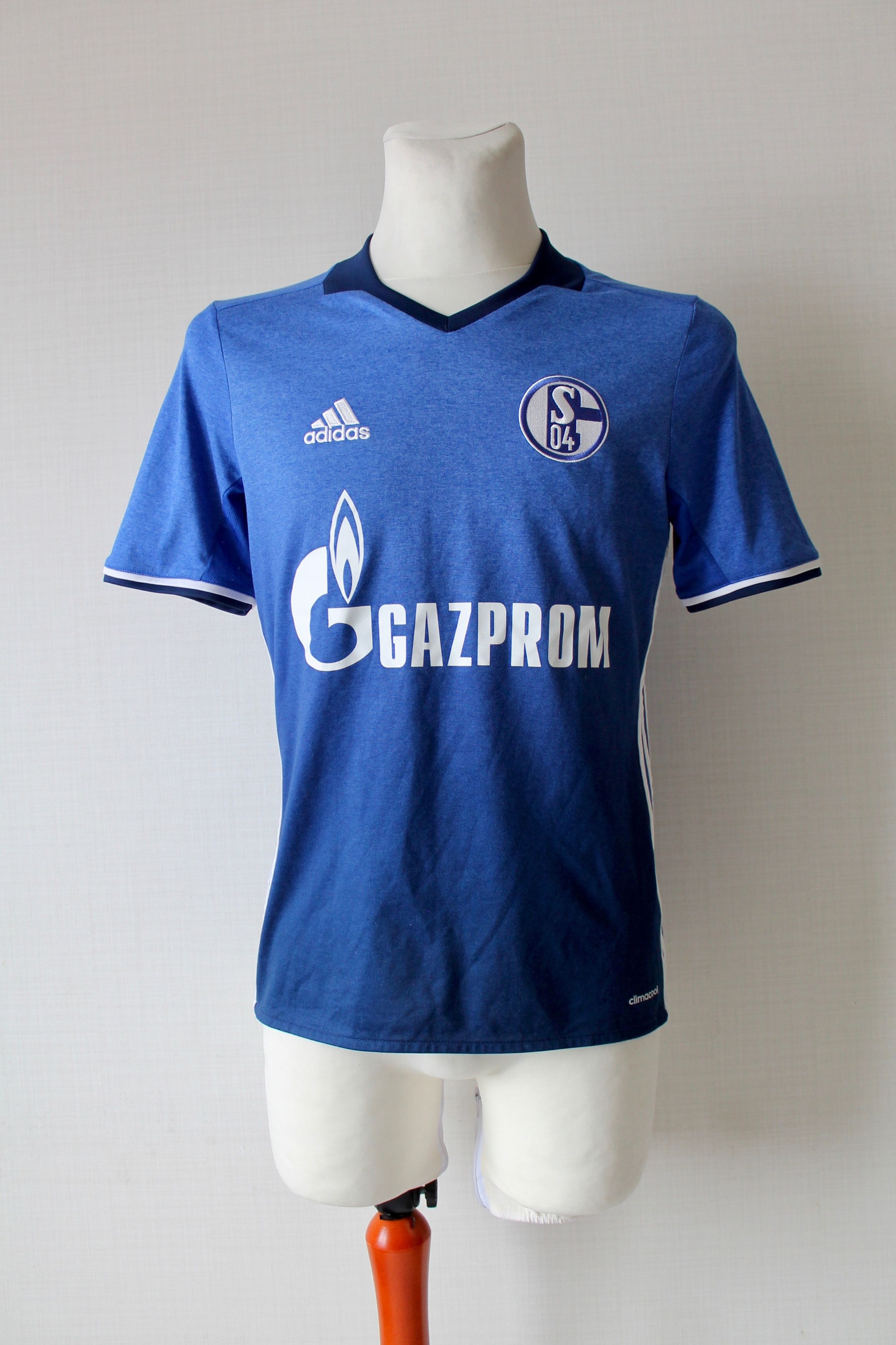 Adidas 2016 Schalke 04 Home Jersey Young XL - Like Adult S Size US S / EU 44-46 / 1 - 2 Thumbnail
