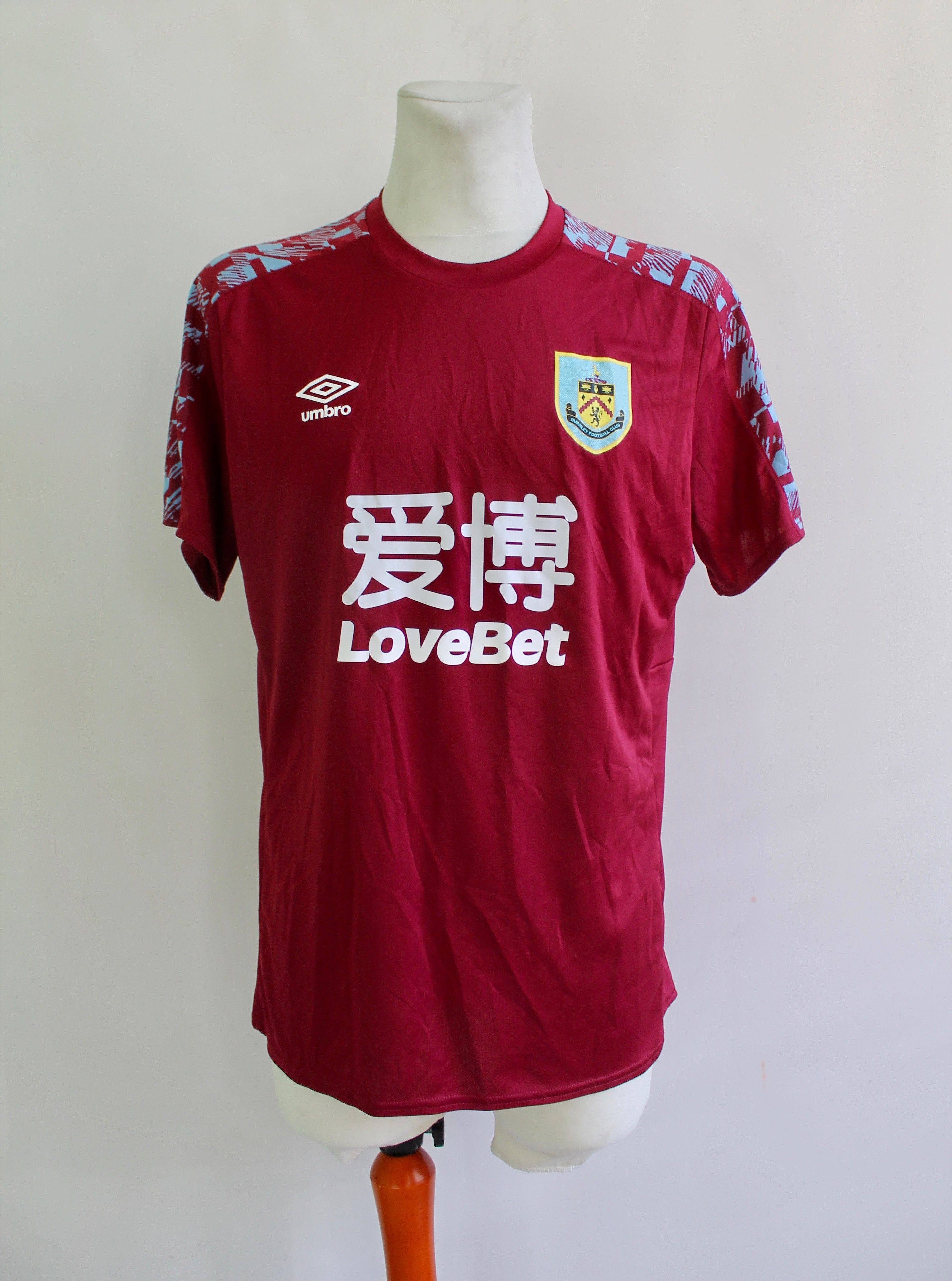 Umbro Burnley training Jersey Shirt Umbro Large Size US L / EU 52-54 / 3 - 5 Thumbnail