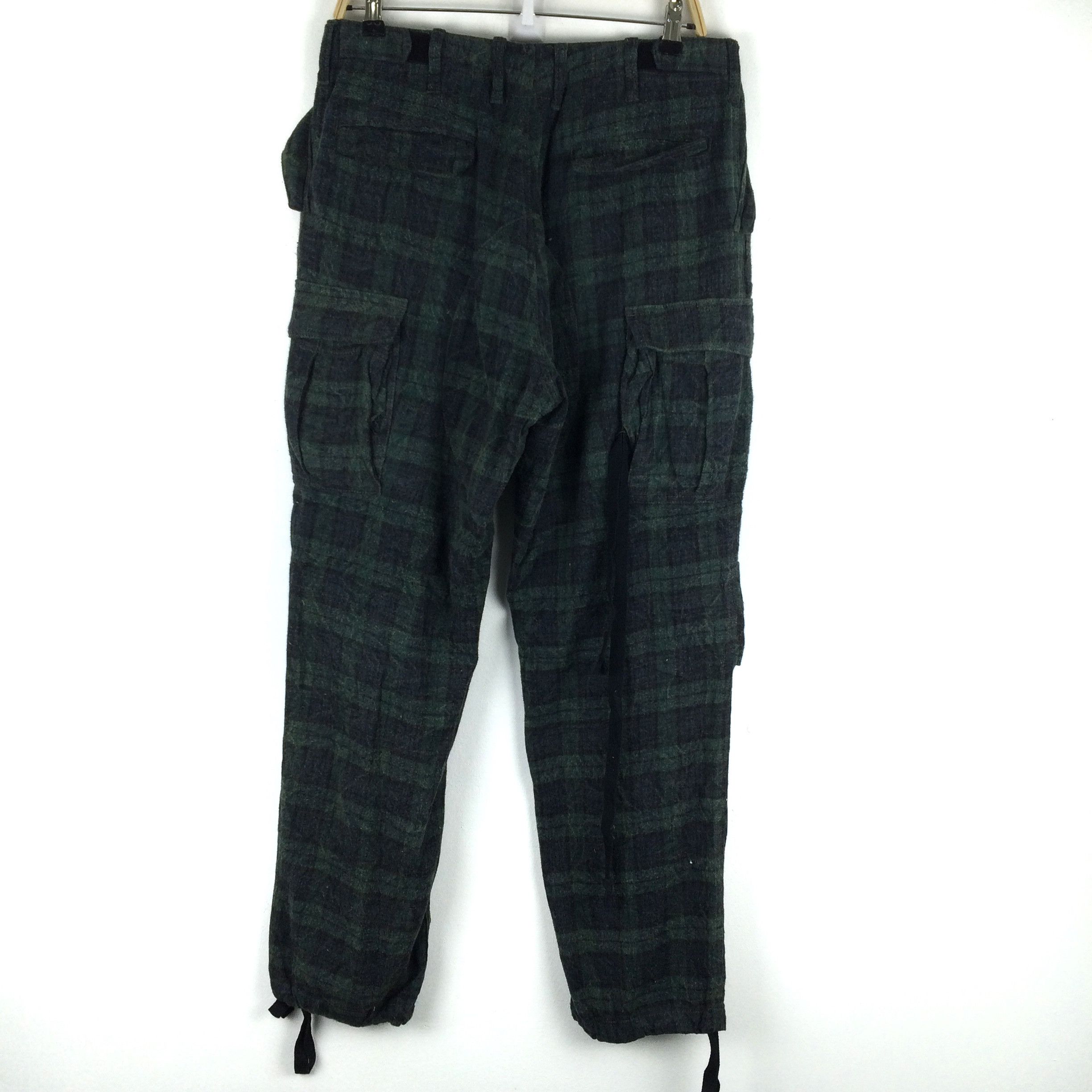 Dream And Destroy × Japanese Brand × Seditionaries X148 JAPAN DESTROY BABYLON TARTAN TACTICAL PUNK CARGO PANTS Size US 34 / EU 50 - 1 Thumbnail