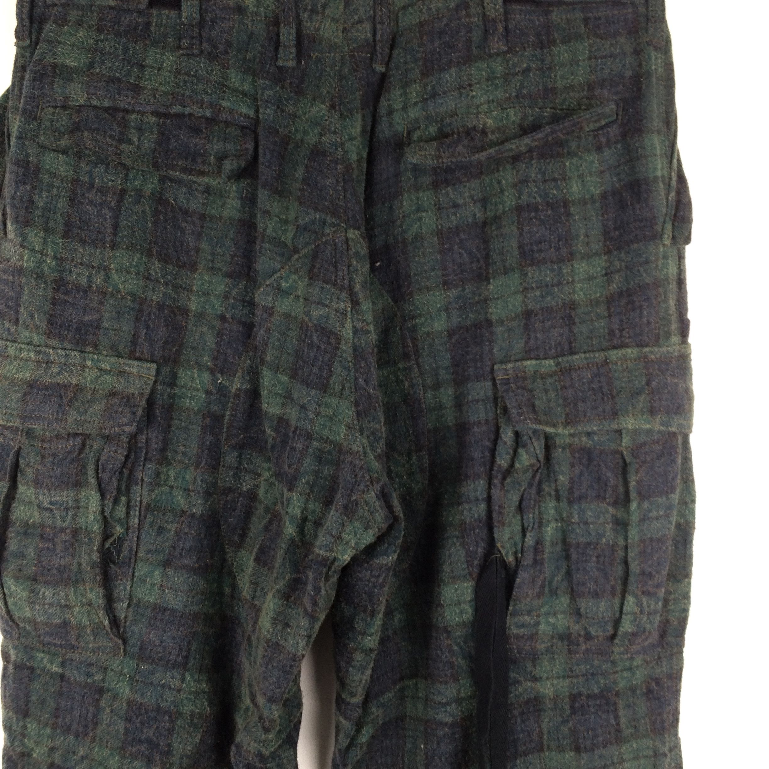 Dream And Destroy × Japanese Brand × Seditionaries X148 JAPAN DESTROY BABYLON TARTAN TACTICAL PUNK CARGO PANTS Size US 34 / EU 50 - 6 Thumbnail