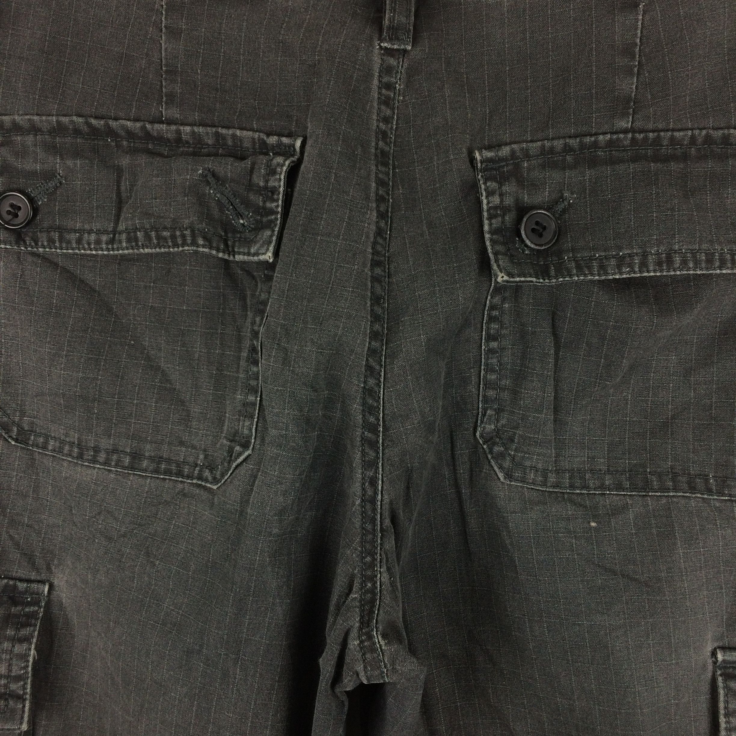 Japanese Brand × Seditionaries x152 japan j-honey ripstop zipper cargo cropped pants Size 30" / US 8 / IT 44 - 4 Thumbnail