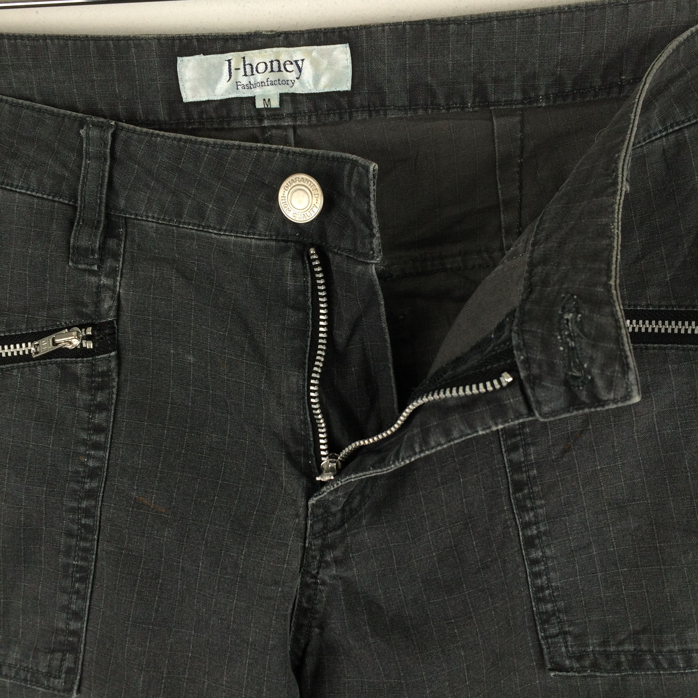 Japanese Brand × Seditionaries x152 japan j-honey ripstop zipper cargo cropped pants Size 30" / US 8 / IT 44 - 5 Thumbnail