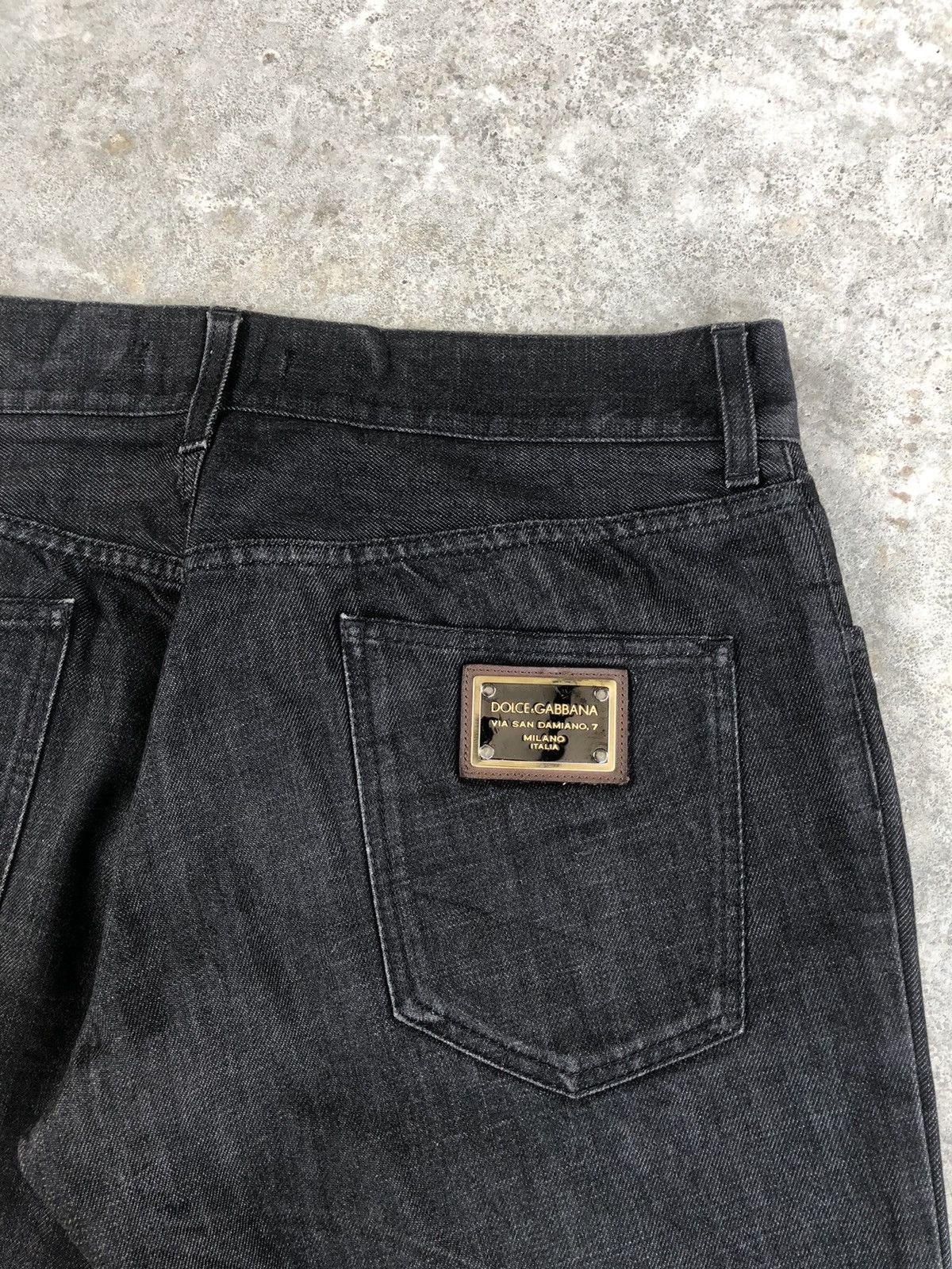 Dolce & Gabbana Dolce & Gabbana Jeans Slim Cut Size US 35 - 19 Thumbnail