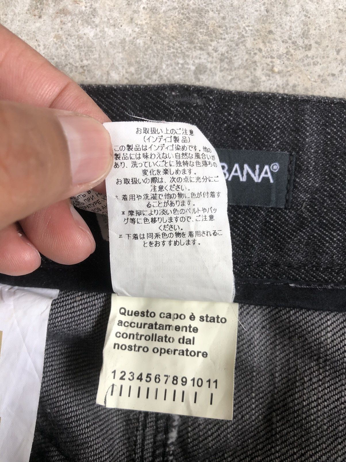 Dolce & Gabbana Dolce & Gabbana Jeans Slim Cut Size US 35 - 16 Thumbnail