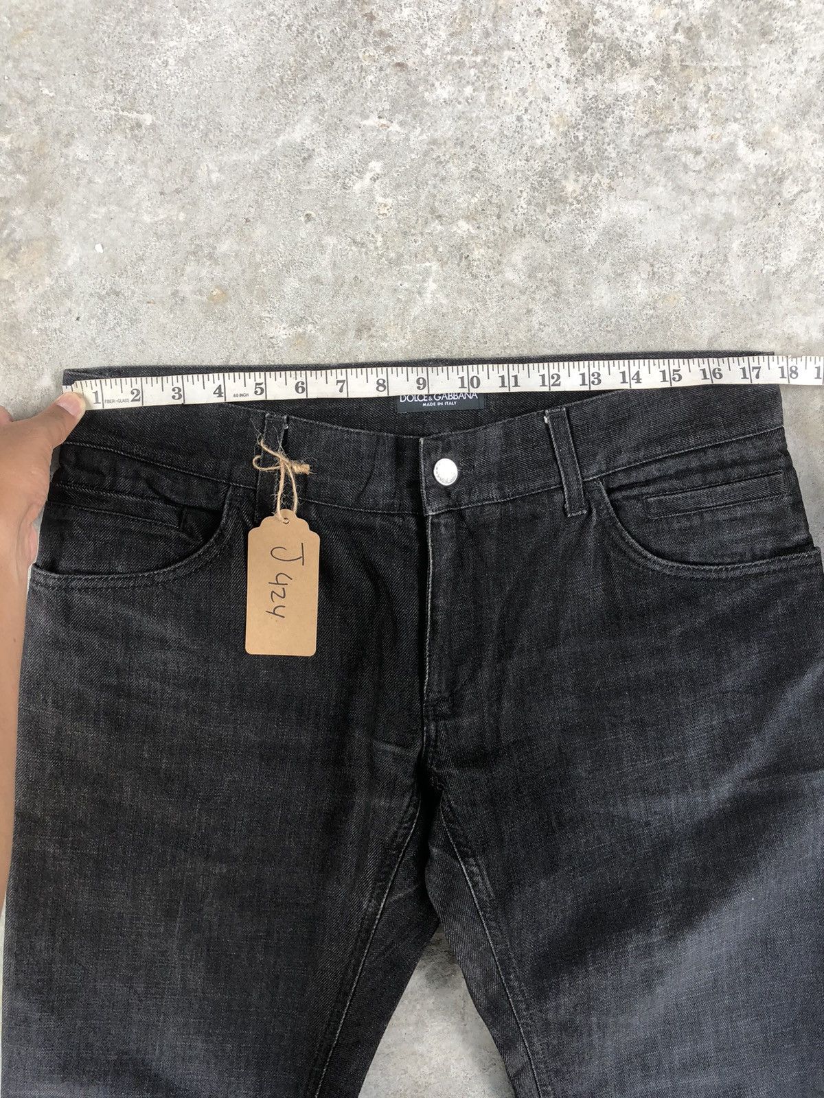 Dolce & Gabbana Dolce & Gabbana Jeans Slim Cut Size US 35 - 20 Thumbnail