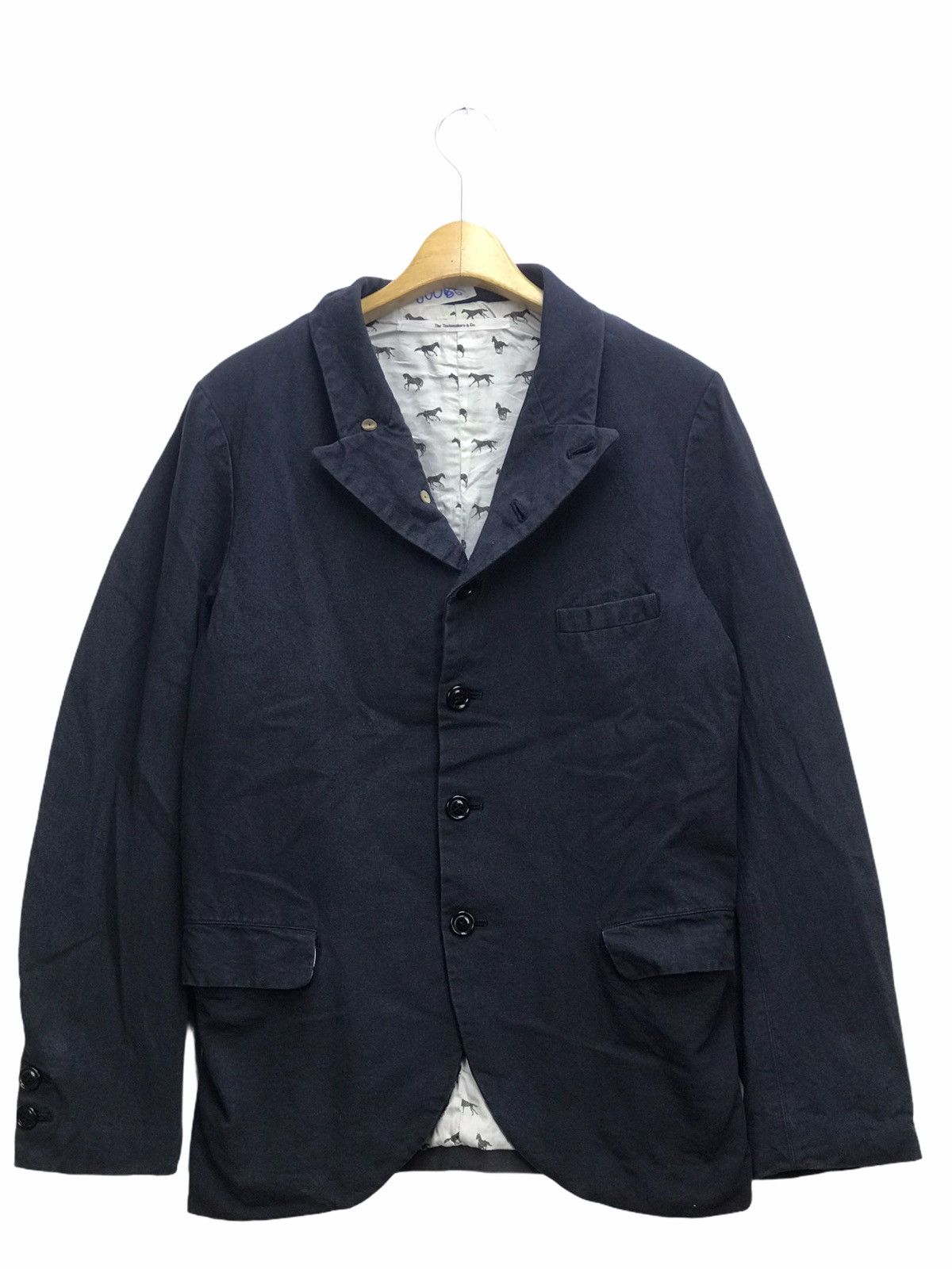 Japanese Brand The Tastemarkers & Co Rare Design Lounge Jacket Size US M / EU 48-50 / 2 - 1 Thumbnail