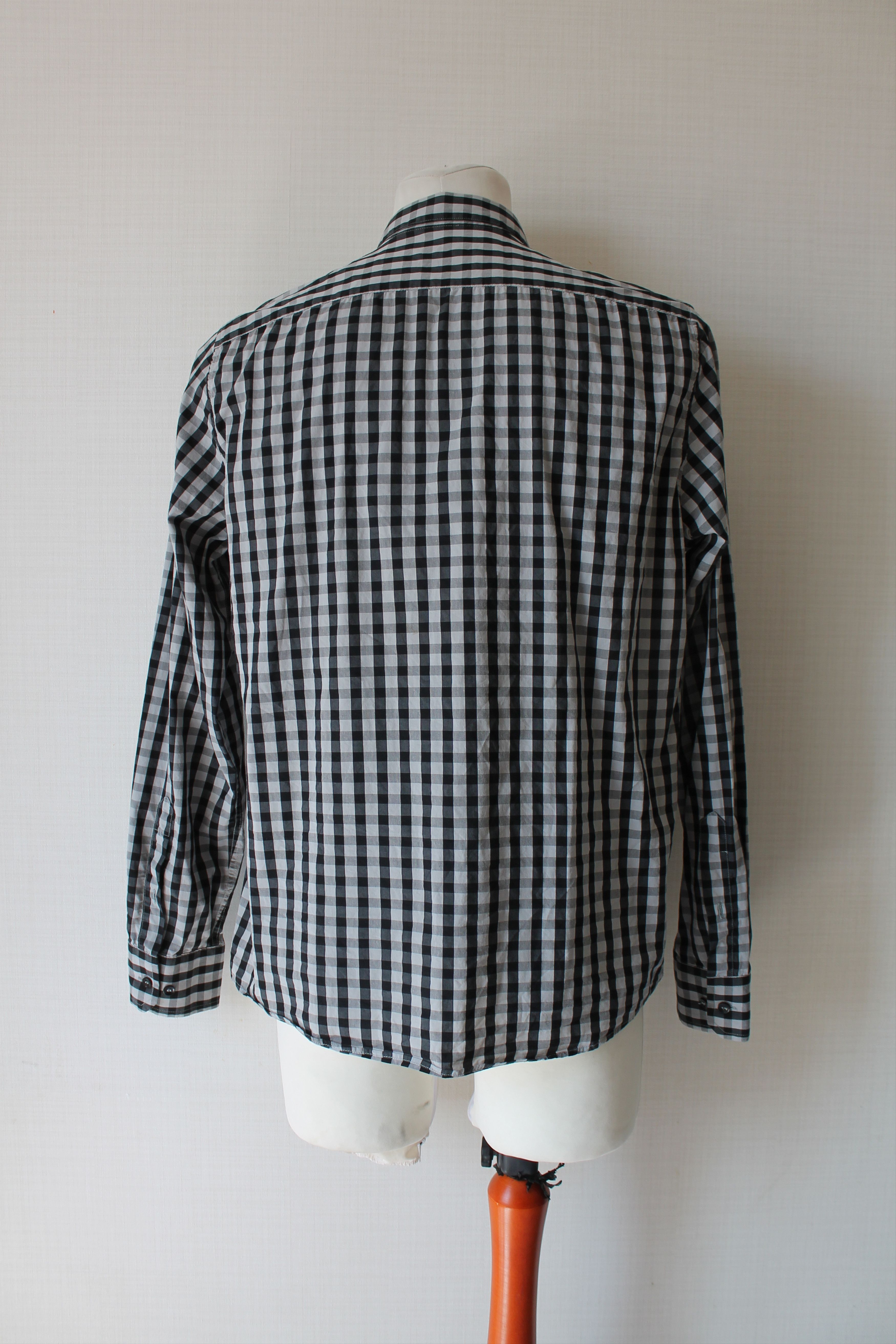 Burberry Thomas Burberry Checkered Shirt Long Sleeve Size US XL / EU 56 / 4 - 4 Thumbnail