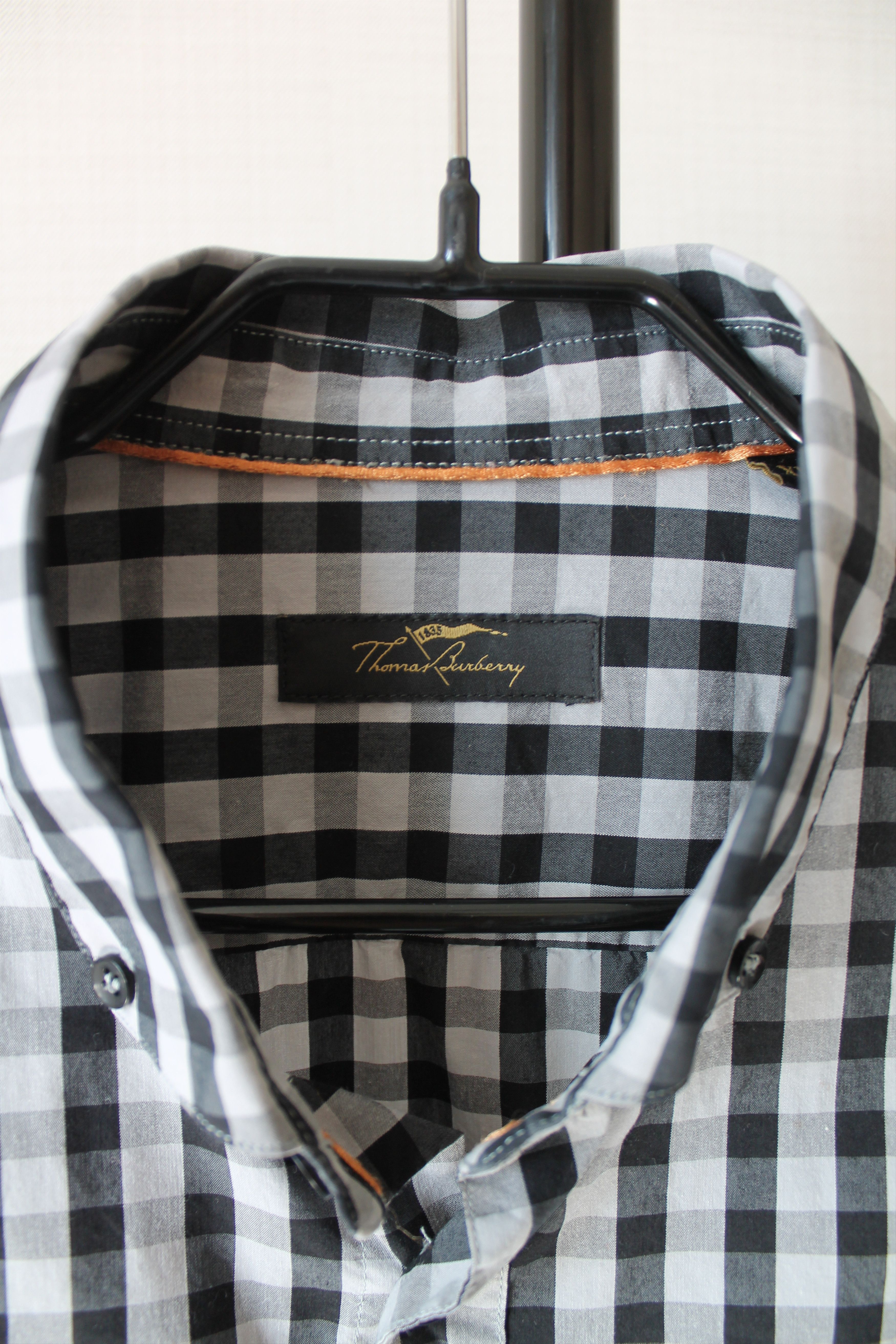 Burberry Thomas Burberry Checkered Shirt Long Sleeve Size US XL / EU 56 / 4 - 6 Thumbnail