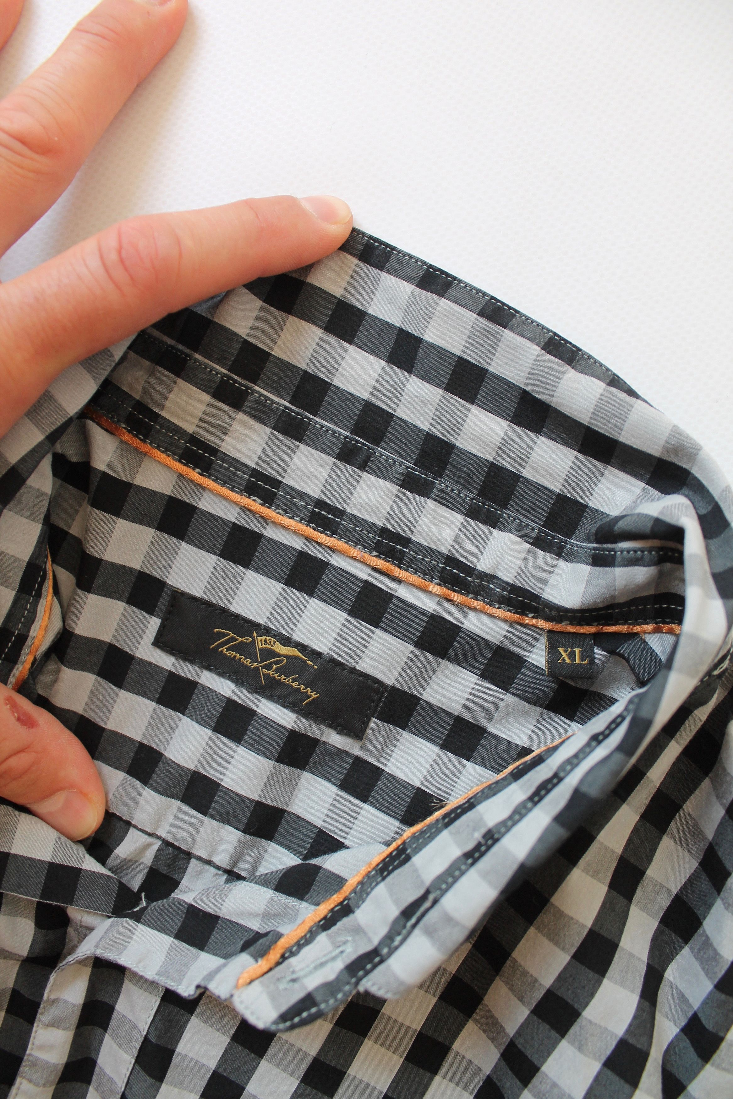 Burberry Thomas Burberry Checkered Shirt Long Sleeve Size US XL / EU 56 / 4 - 13 Thumbnail
