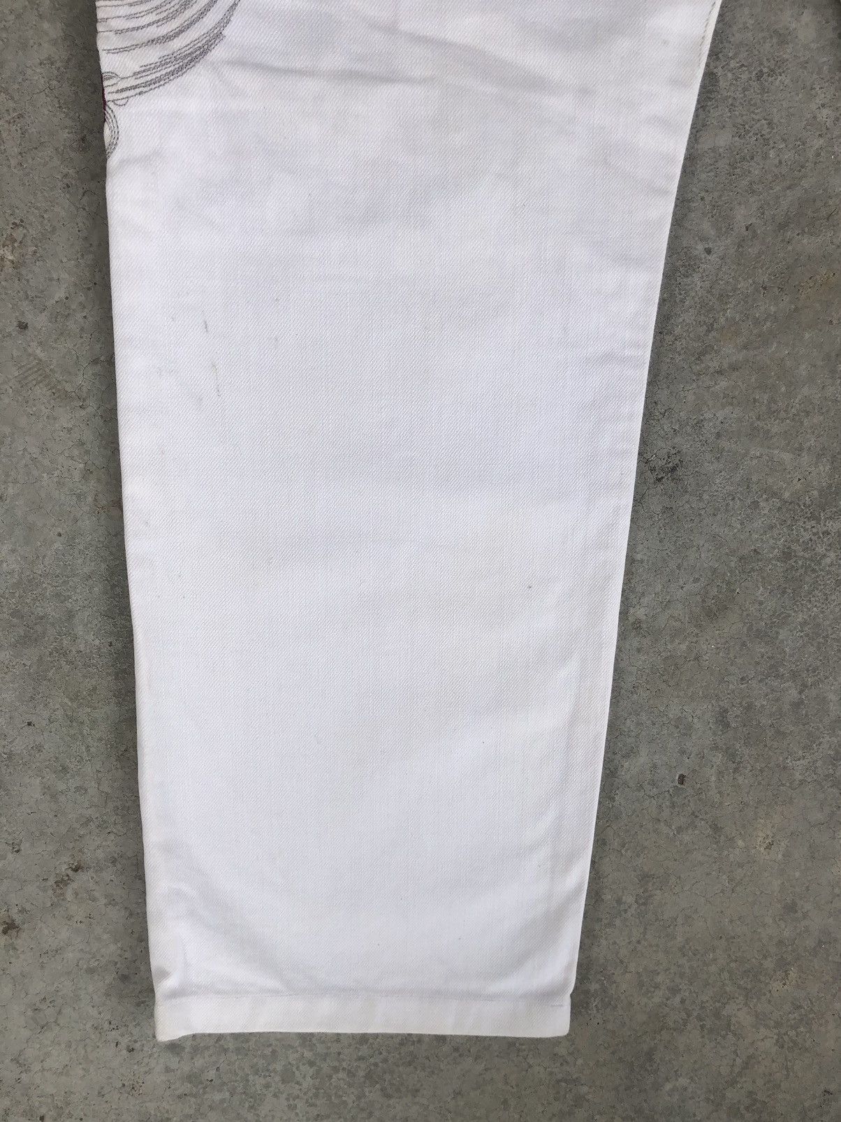 Karakuri Tamashii Karakuri Tamashi Embroidered Jeans Multipocket Size US 33 - 11 Thumbnail