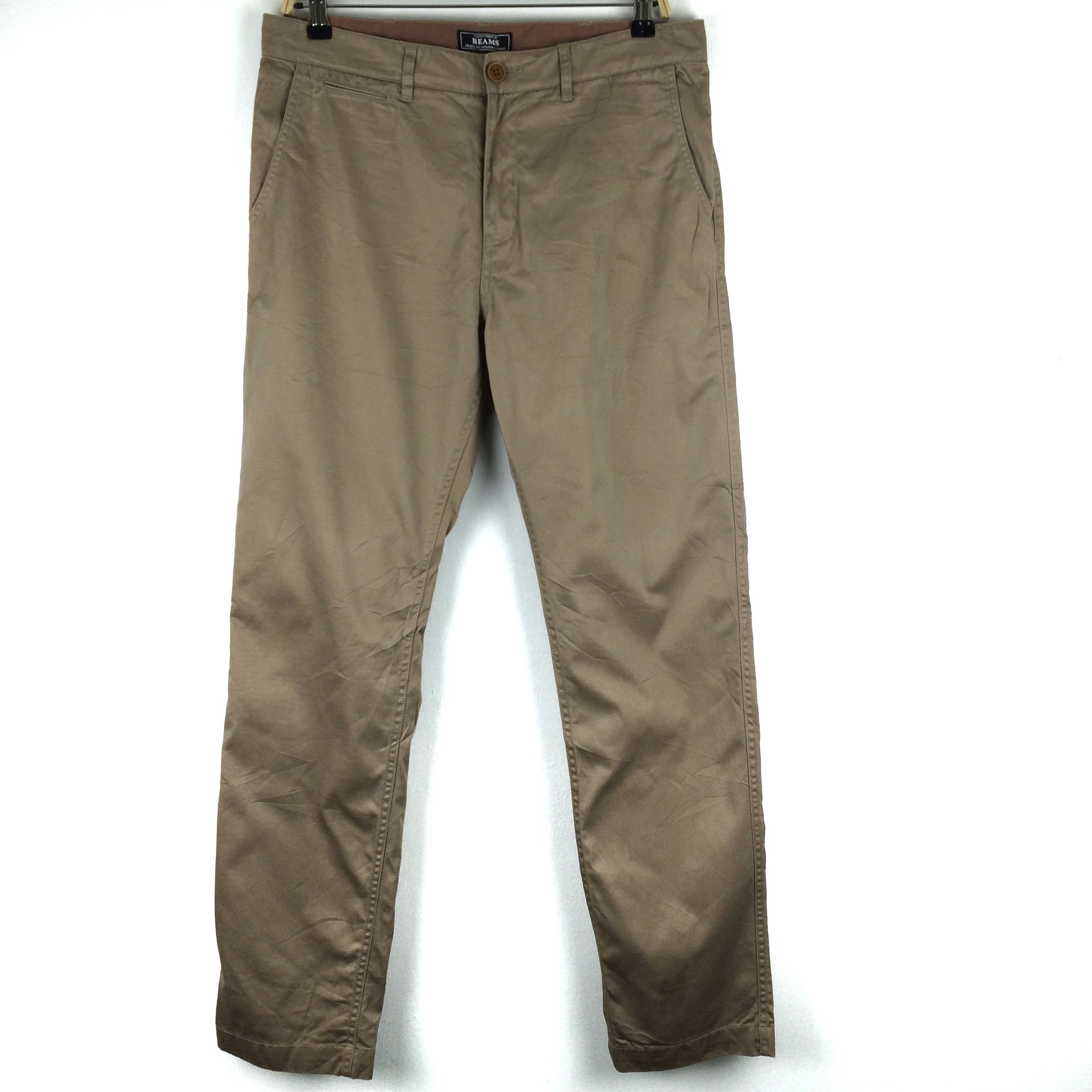 Beams Plus × Japanese Brand x157 JAPAN beams khakis pants skateboard streetwear Size US 34 / EU 50 - 1 Thumbnail