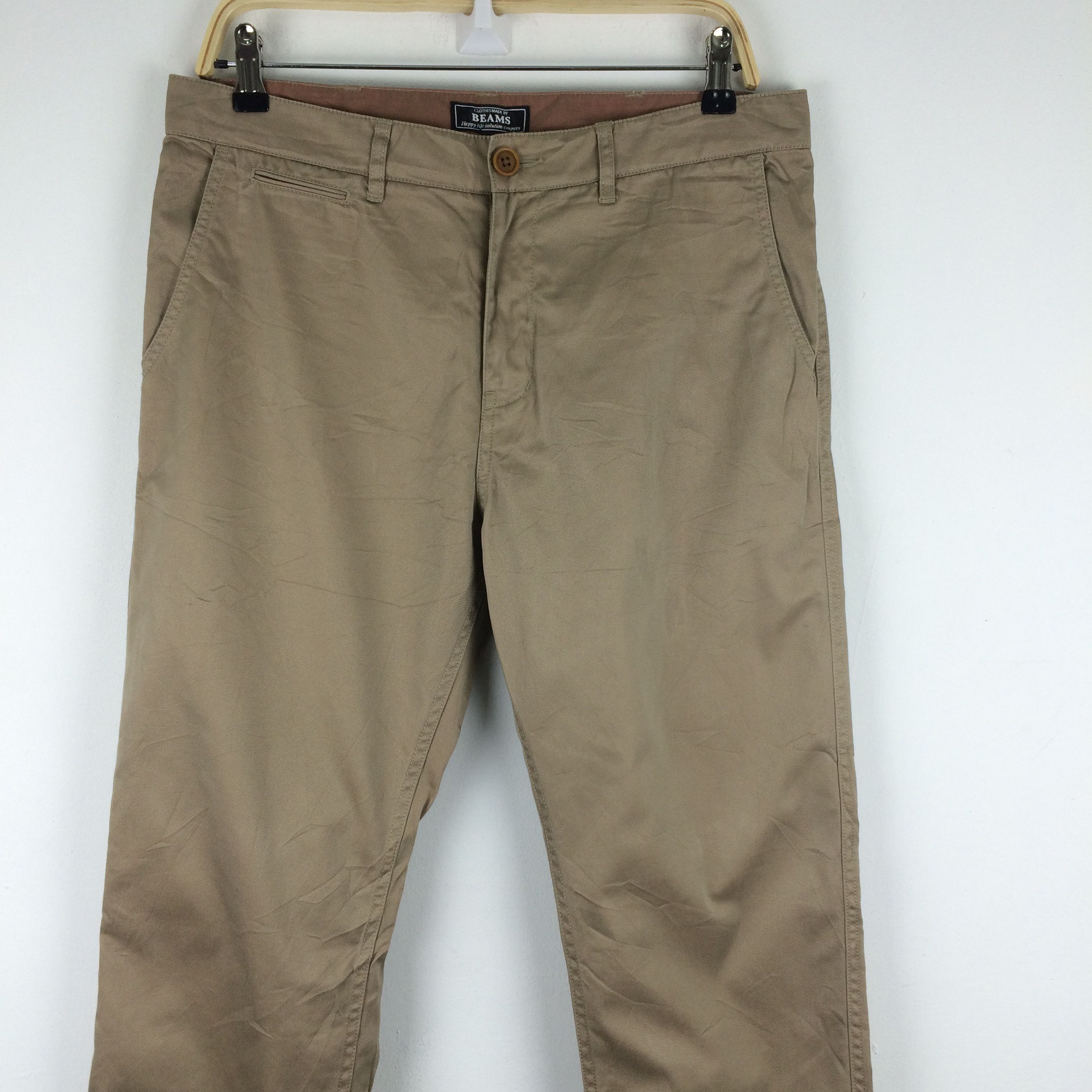 Beams Plus × Japanese Brand x157 JAPAN beams khakis pants skateboard streetwear Size US 34 / EU 50 - 5 Thumbnail