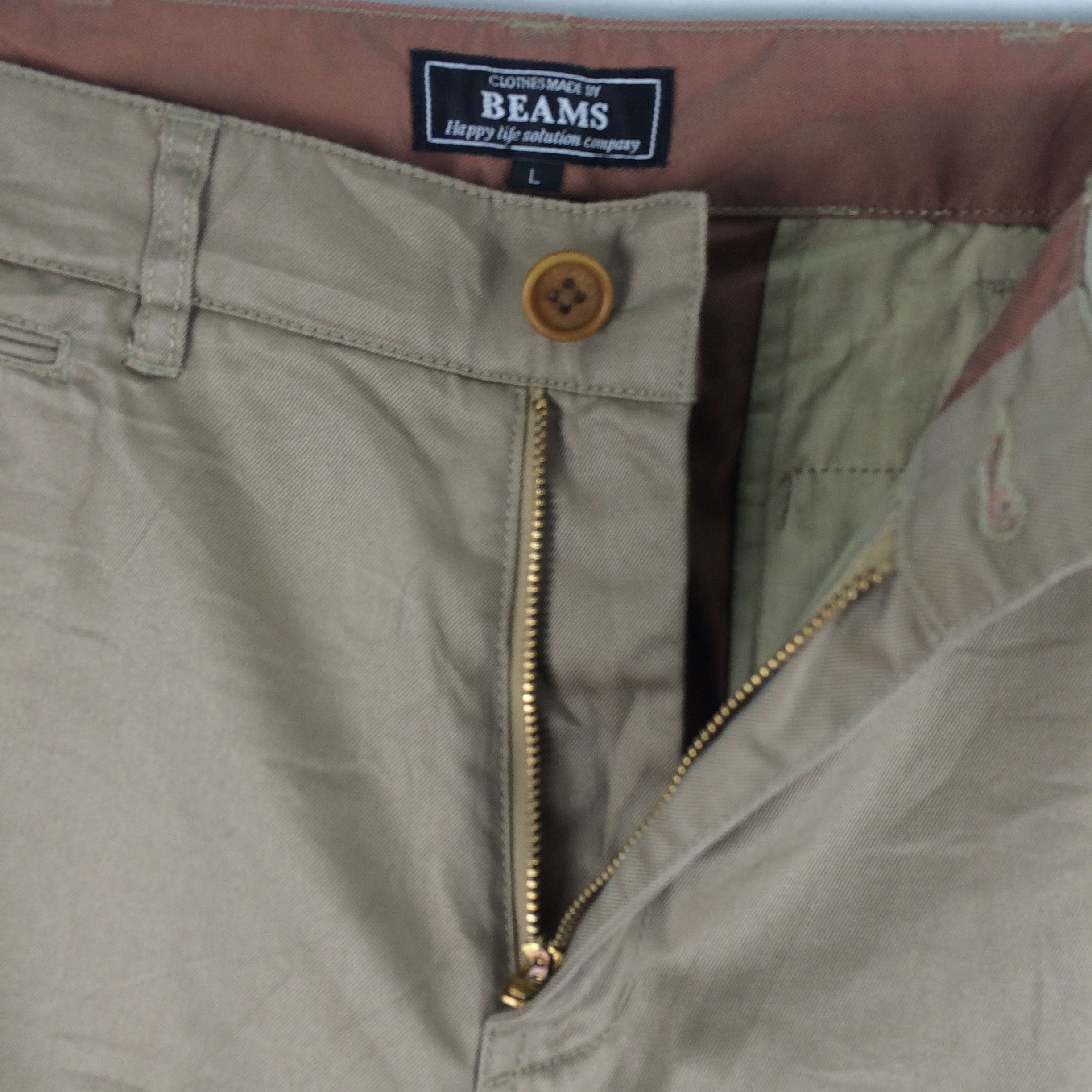 Beams Plus × Japanese Brand x157 JAPAN beams khakis pants skateboard streetwear Size US 34 / EU 50 - 3 Thumbnail