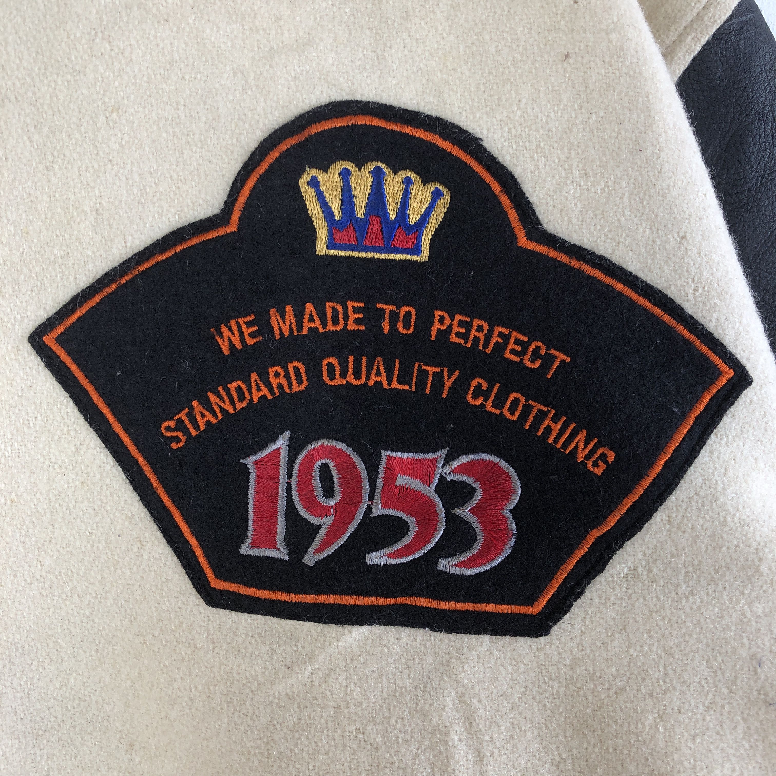 Japanese Brand Flavor Varsity Jackets Letterman Leather Wool Jacket Size US L / EU 52-54 / 3 - 8 Thumbnail