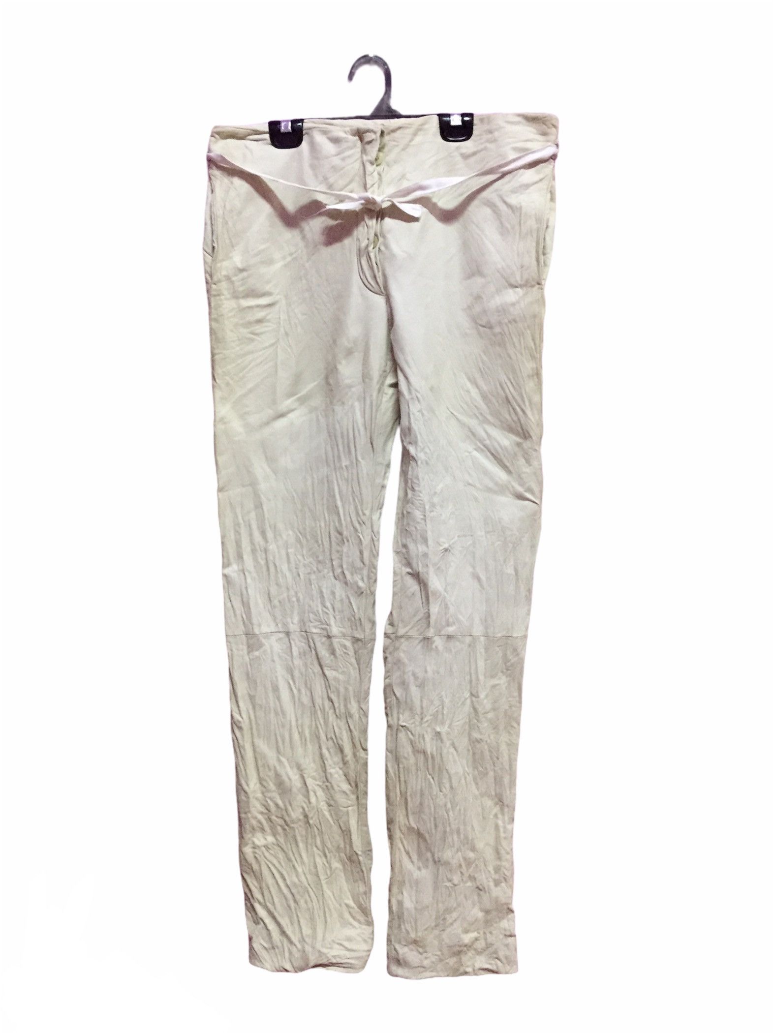 Helmut Lang Vintage Helmut Lang Leather Pants Size US 34 / EU 50 - 1 Thumbnail