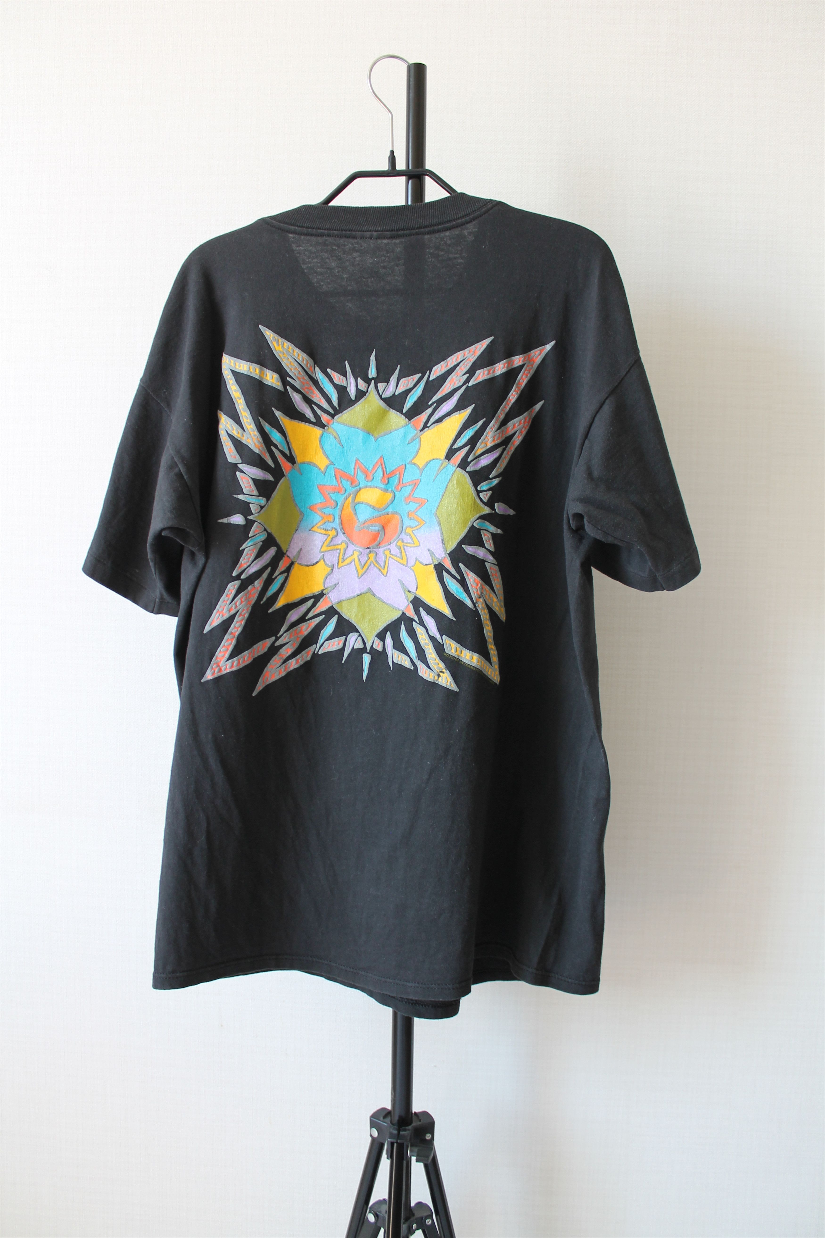 Vintage 1992 Gotcha International Vintage T shirt Sunfaded black Size US L / EU 52-54 / 3 - 5 Thumbnail
