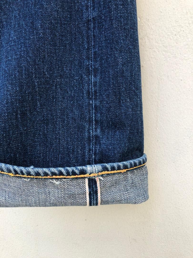Evisu × Vintage Vintage Evisu Flame Painter Cinch Back Selvedge Denim Jeans Size US 32 / EU 48 - 21 Thumbnail