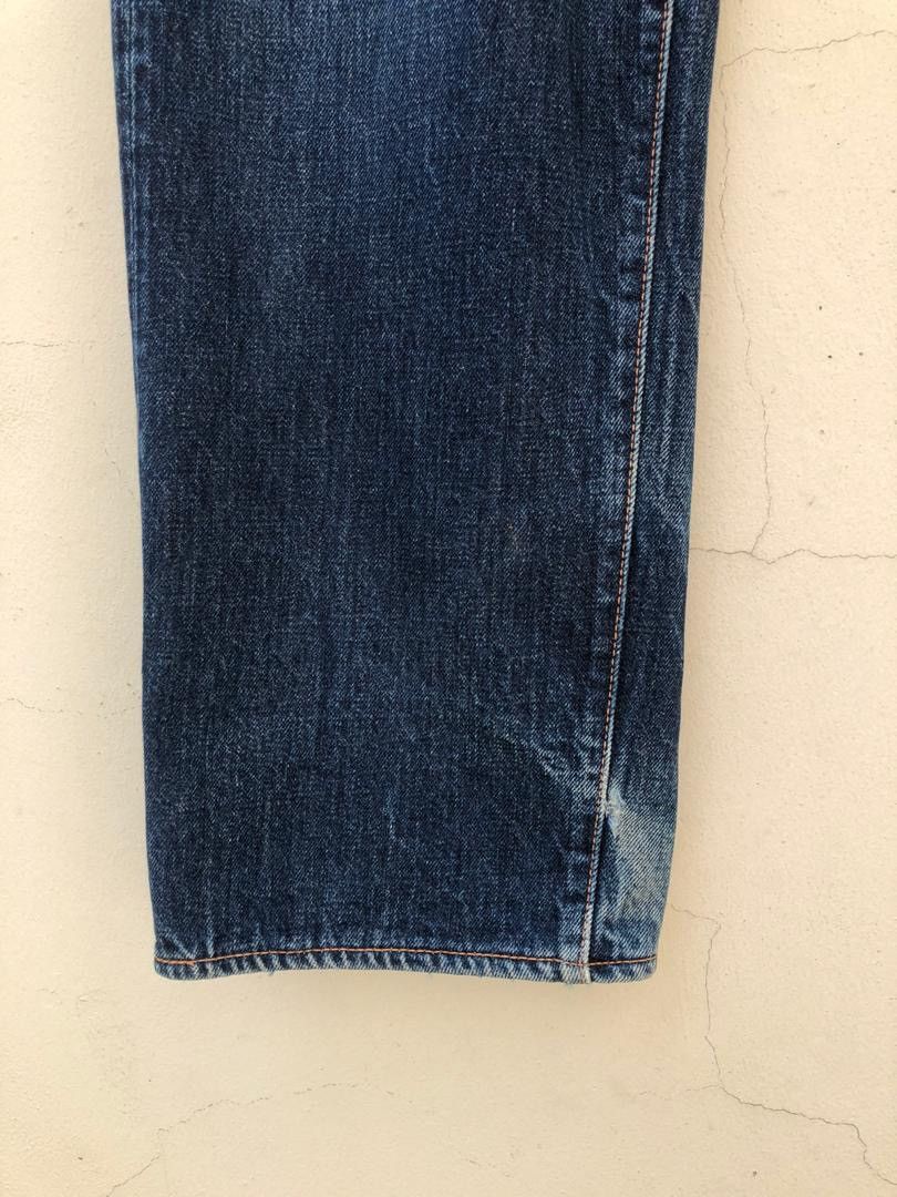 Evisu × Vintage Vintage Evisu Flame Painter Cinch Back Selvedge Denim Jeans Size US 32 / EU 48 - 15 Thumbnail