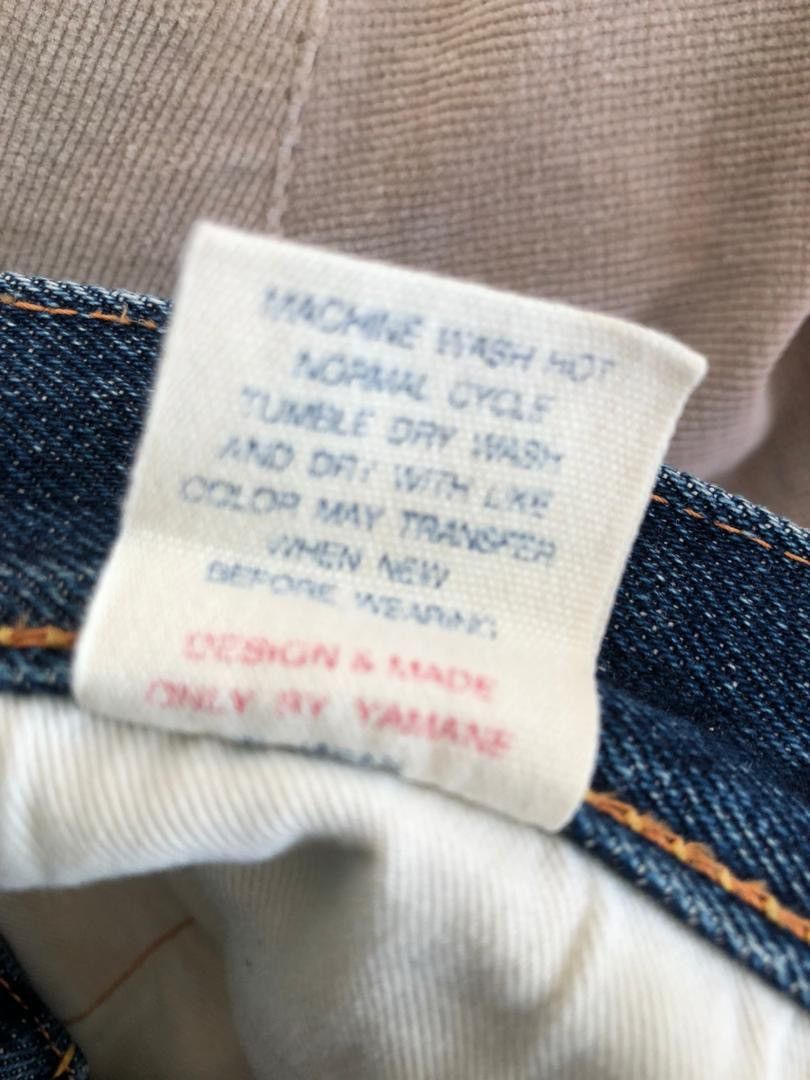 Evisu × Vintage Vintage Evisu Flame Painter Cinch Back Selvedge Denim Jeans Size US 32 / EU 48 - 23 Thumbnail