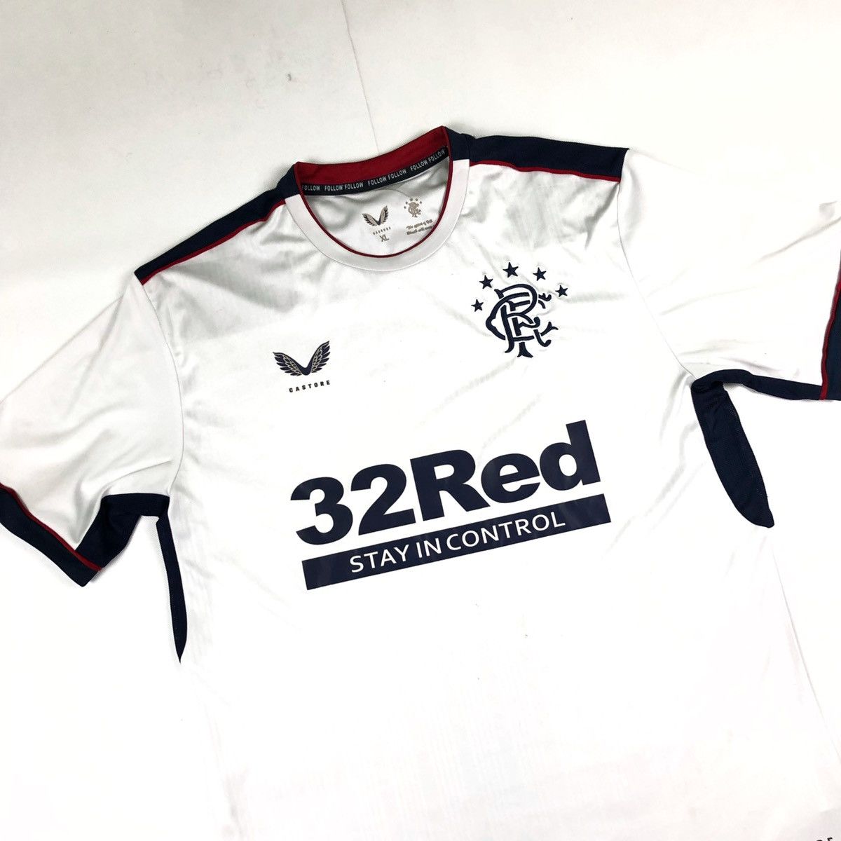 Vintage Glasgow rangers vintage soccer jersey t-shirt football 90s Size US XL / EU 56 / 4 - 1 Thumbnail