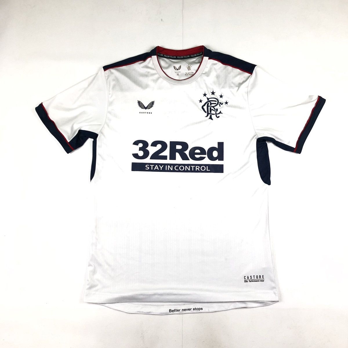 Vintage Glasgow rangers vintage soccer jersey t-shirt football 90s Size US XL / EU 56 / 4 - 2 Thumbnail