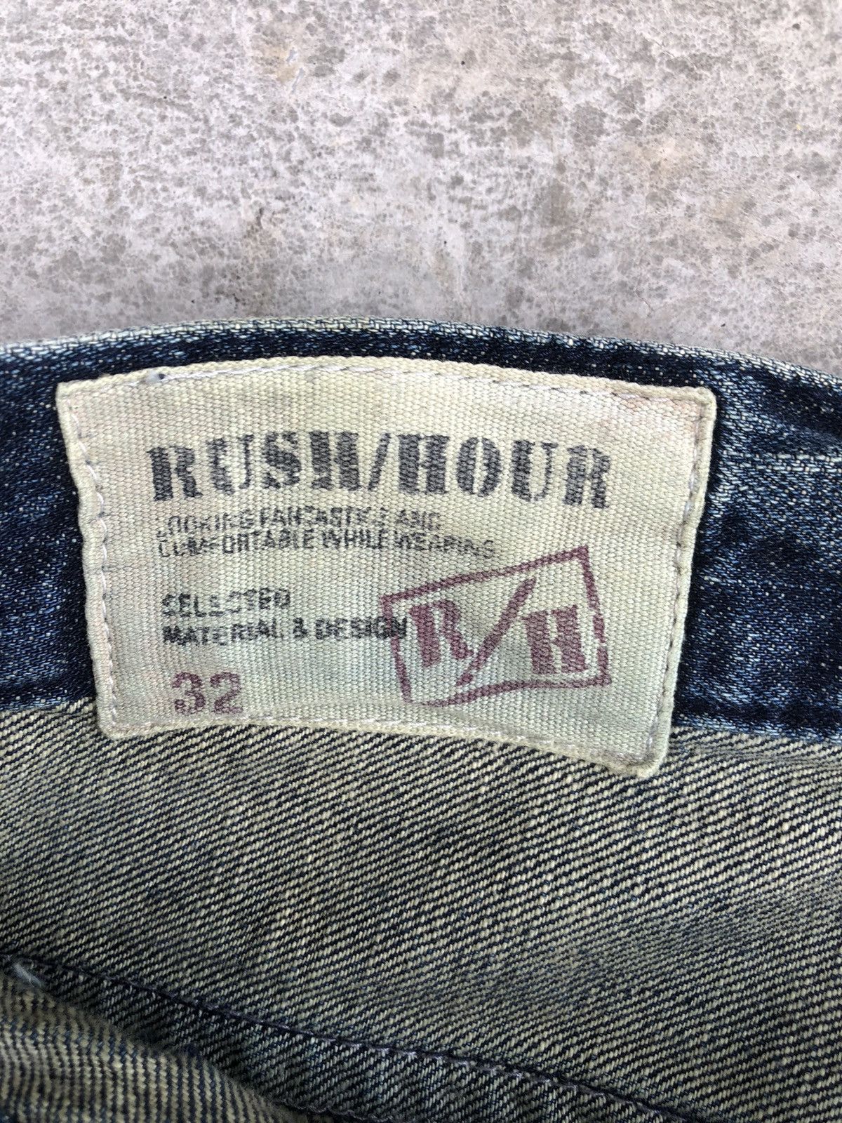 If Six Was Nine Y2k Rush hour Flared Jeans Distressed Size US 33 - 14 Thumbnail