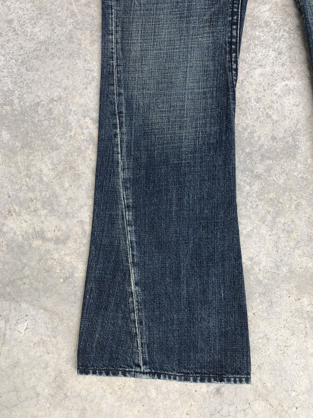If Six Was Nine Y2k Rush hour Flared Jeans Distressed Size US 33 - 6 Thumbnail