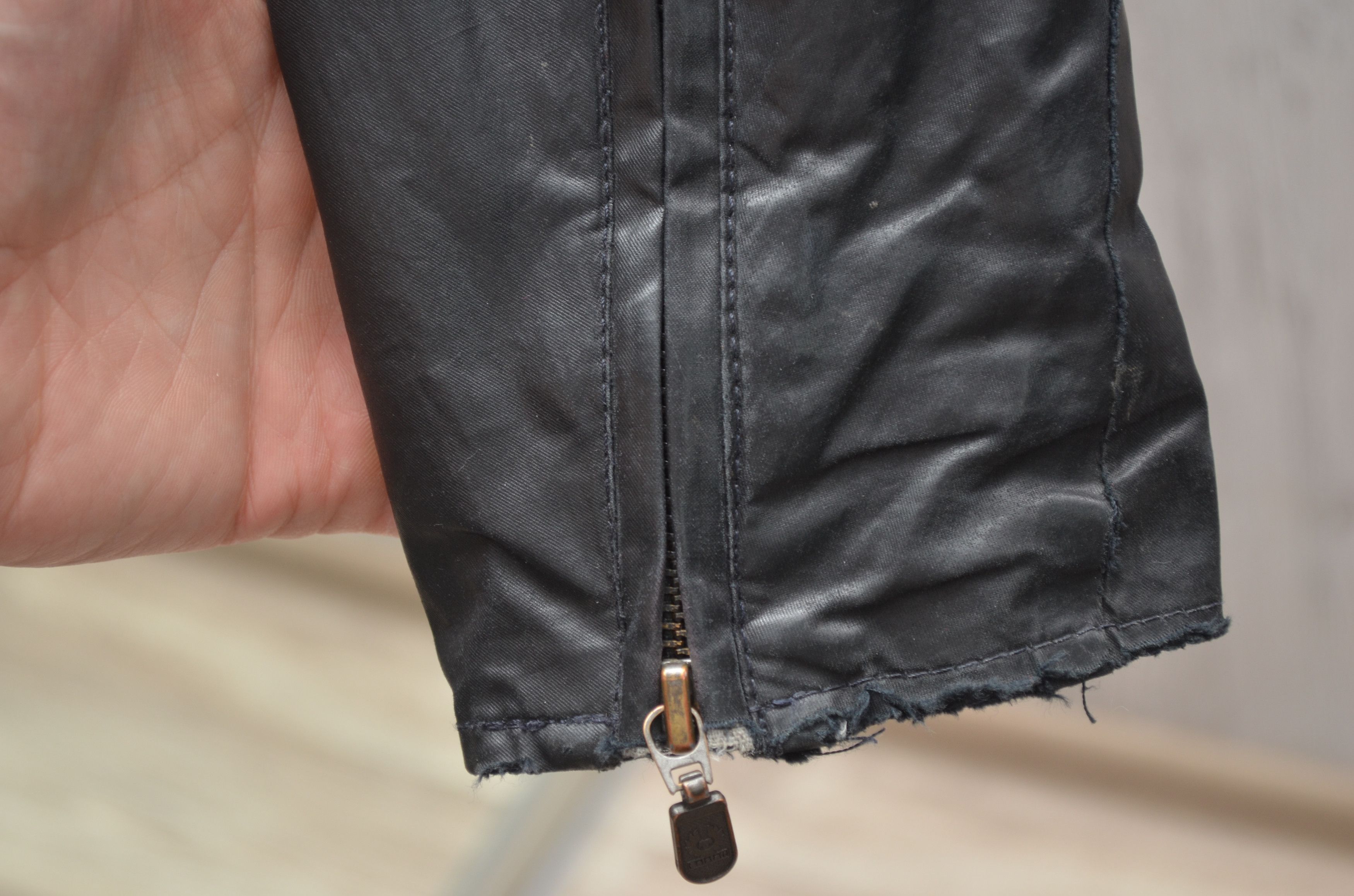 Belstaff Belstaff Womens Black Belted Cotton Polyurethane Jacket Size L / US 10 / IT 46 - 8 Thumbnail