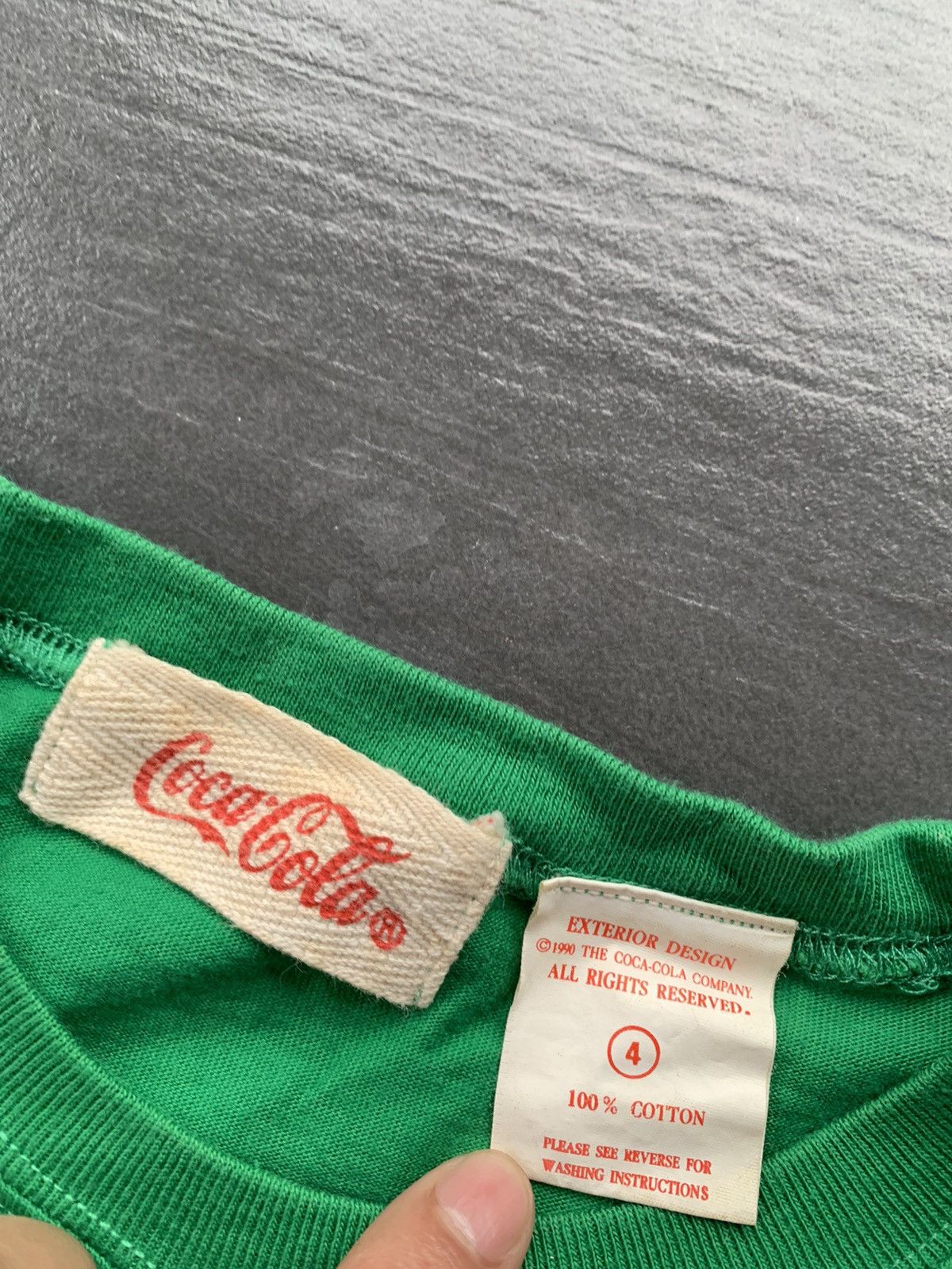 Coca Cola Vintage © 1990 Coca Cola T- Shirt Size US M / EU 48-50 / 2 - 4 Thumbnail