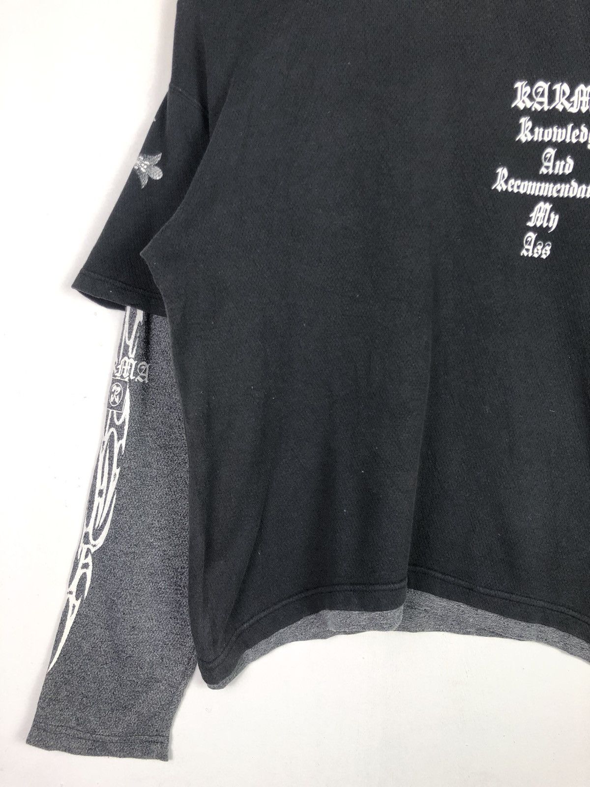 Japanese Brand Vintage Karma Mantra Sweatshirt Size US M / EU 48-50 / 2 - 7 Thumbnail