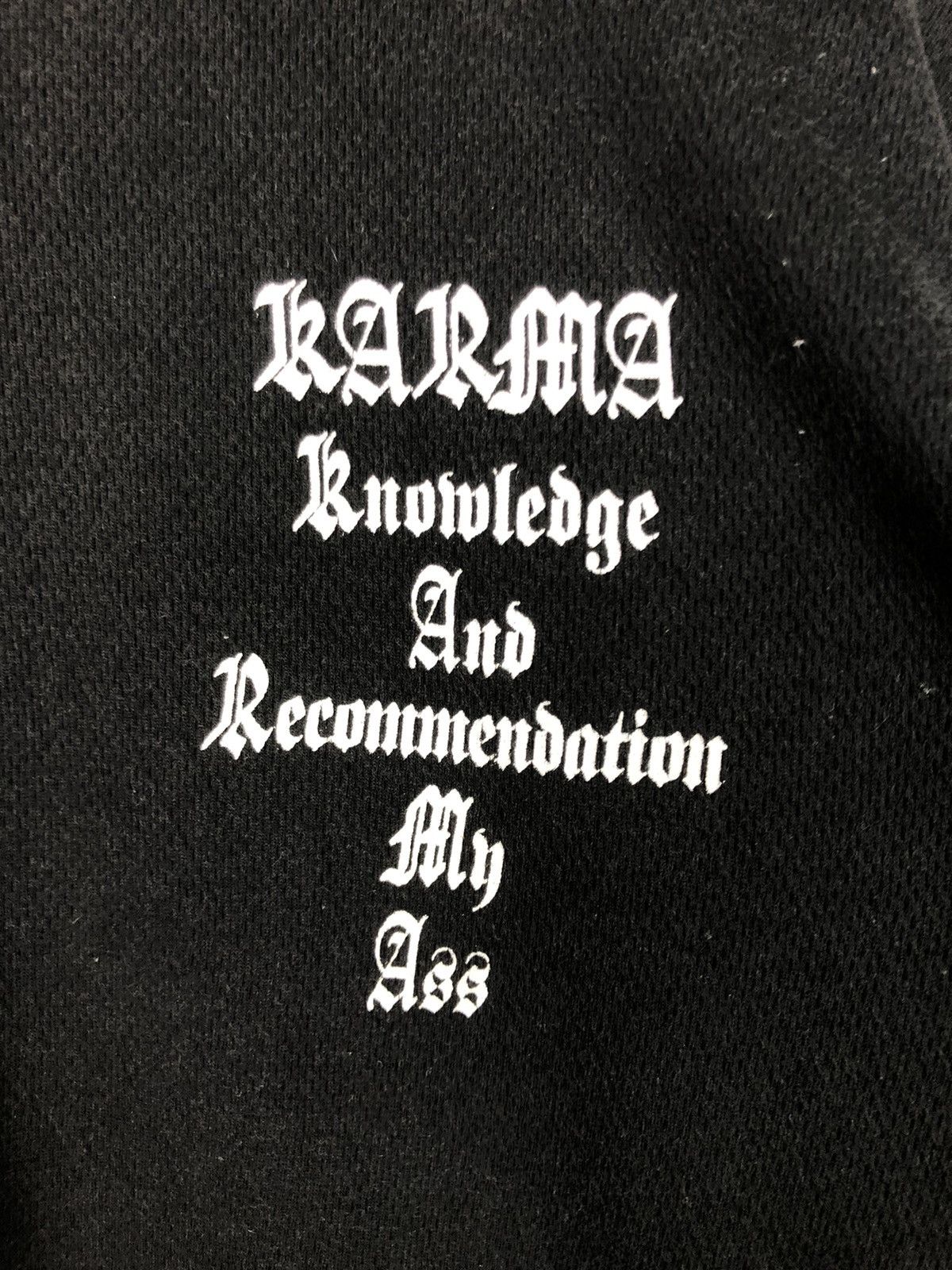 Japanese Brand Vintage Karma Mantra Sweatshirt Size US M / EU 48-50 / 2 - 8 Thumbnail