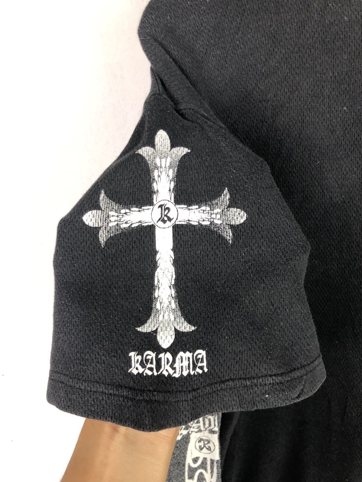 Japanese Brand Vintage Karma Mantra Sweatshirt Size US M / EU 48-50 / 2 - 12 Thumbnail