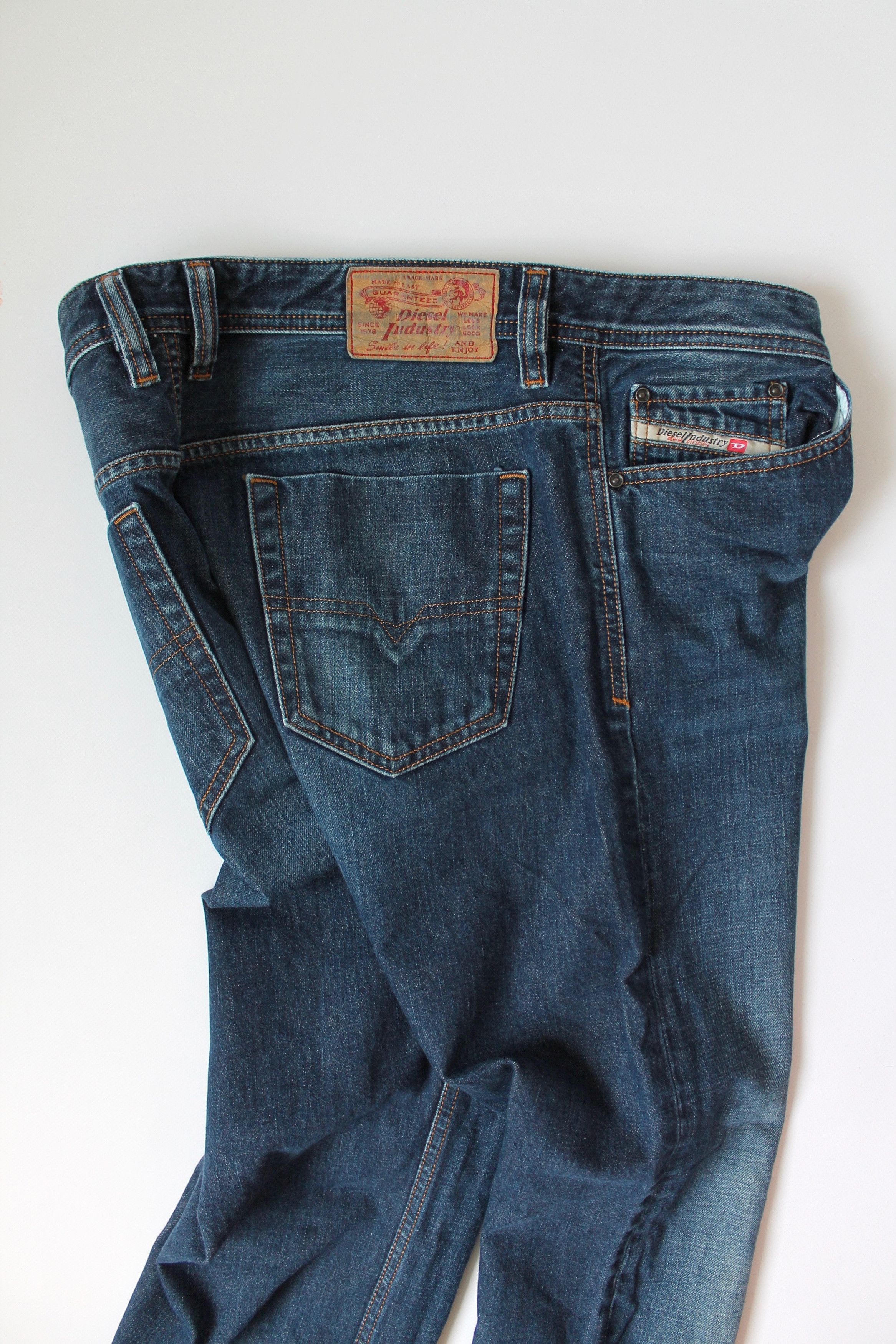 Diesel Diesel Viker Regular Straight Distressed Denim Pants Blue Size US 34 / EU 50 - 12 Thumbnail