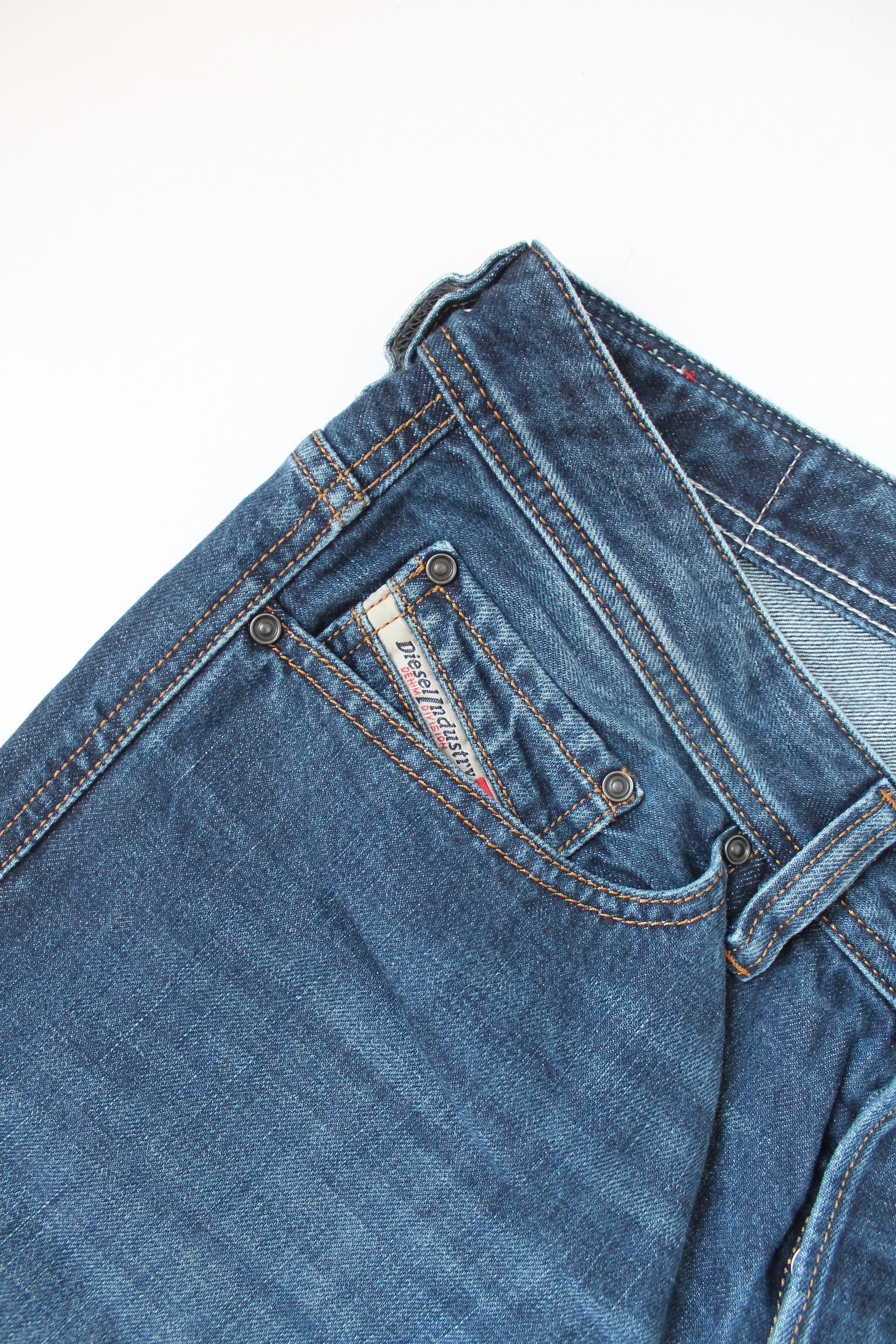 Diesel Diesel Viker Regular Straight Distressed Denim Pants Blue Size US 34 / EU 50 - 5 Thumbnail