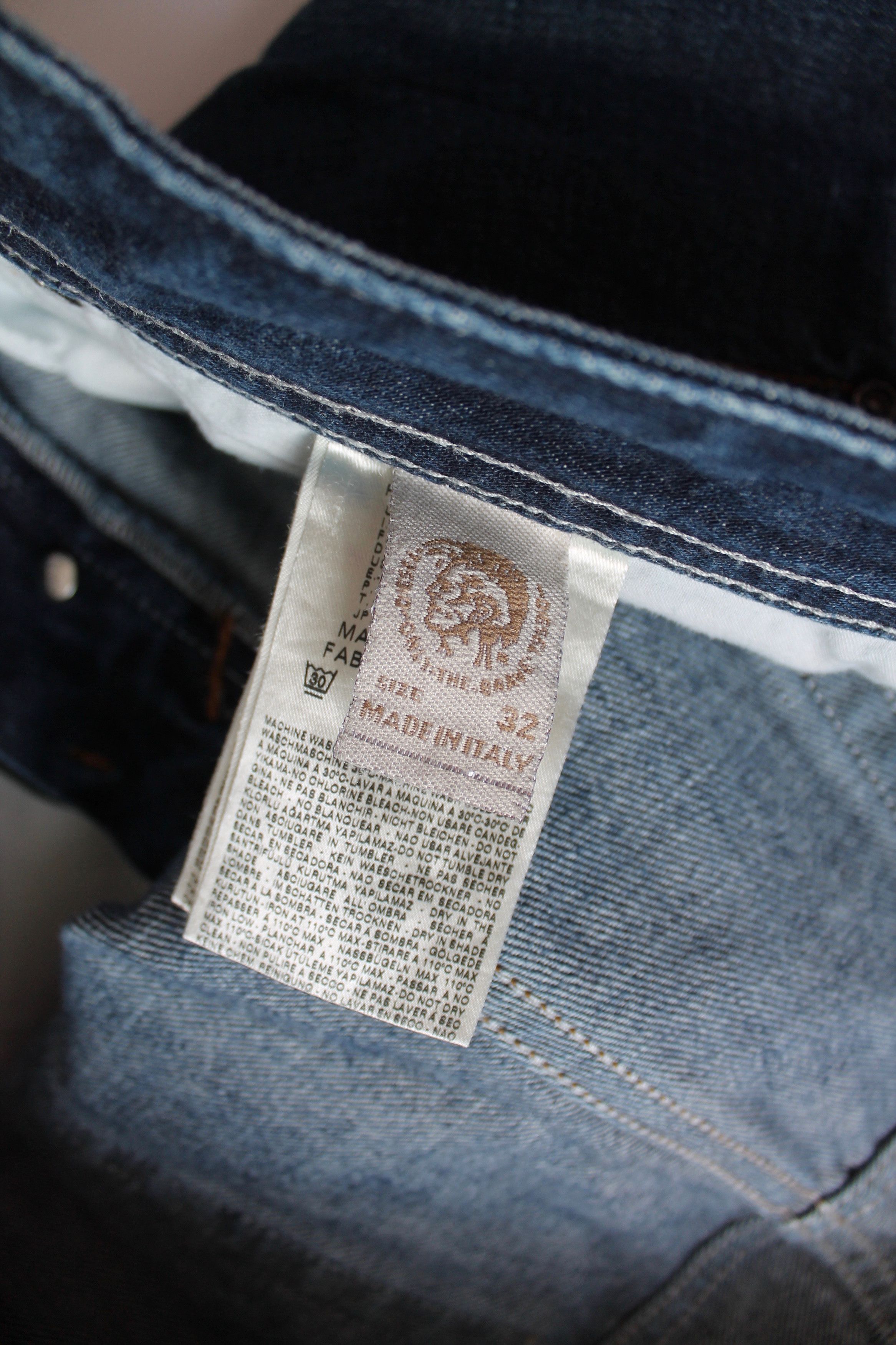 Diesel Diesel Viker Regular Straight Distressed Denim Pants Blue Size US 34 / EU 50 - 10 Thumbnail