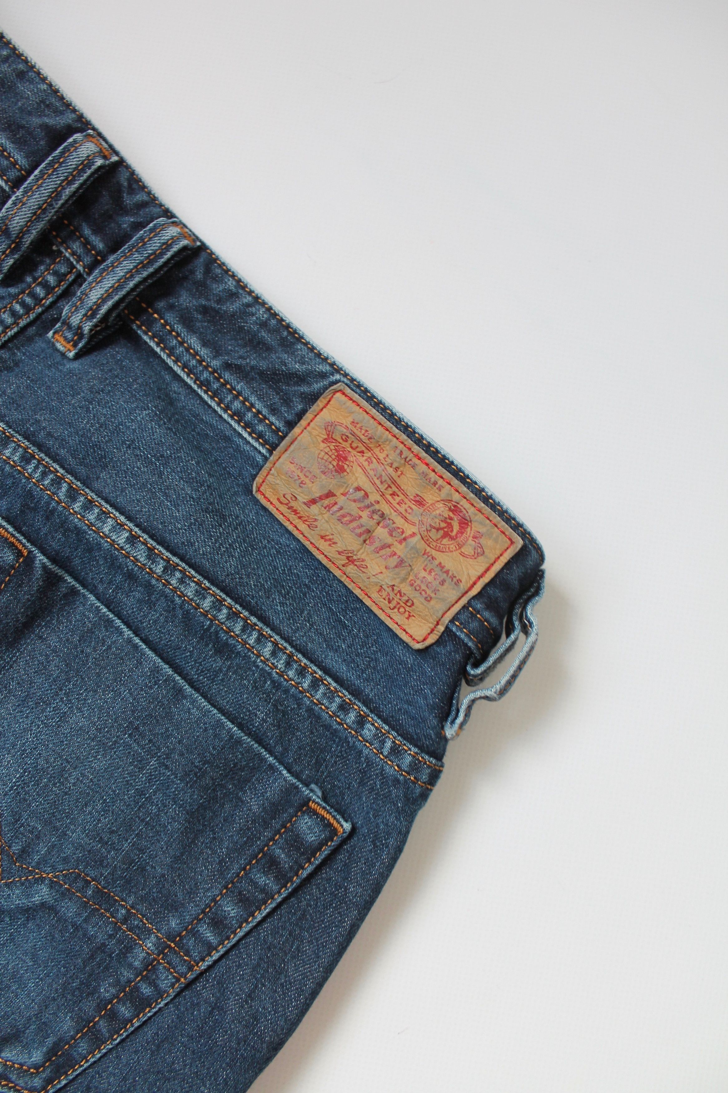 Diesel Diesel Viker Regular Straight Distressed Denim Pants Blue Size US 34 / EU 50 - 9 Thumbnail