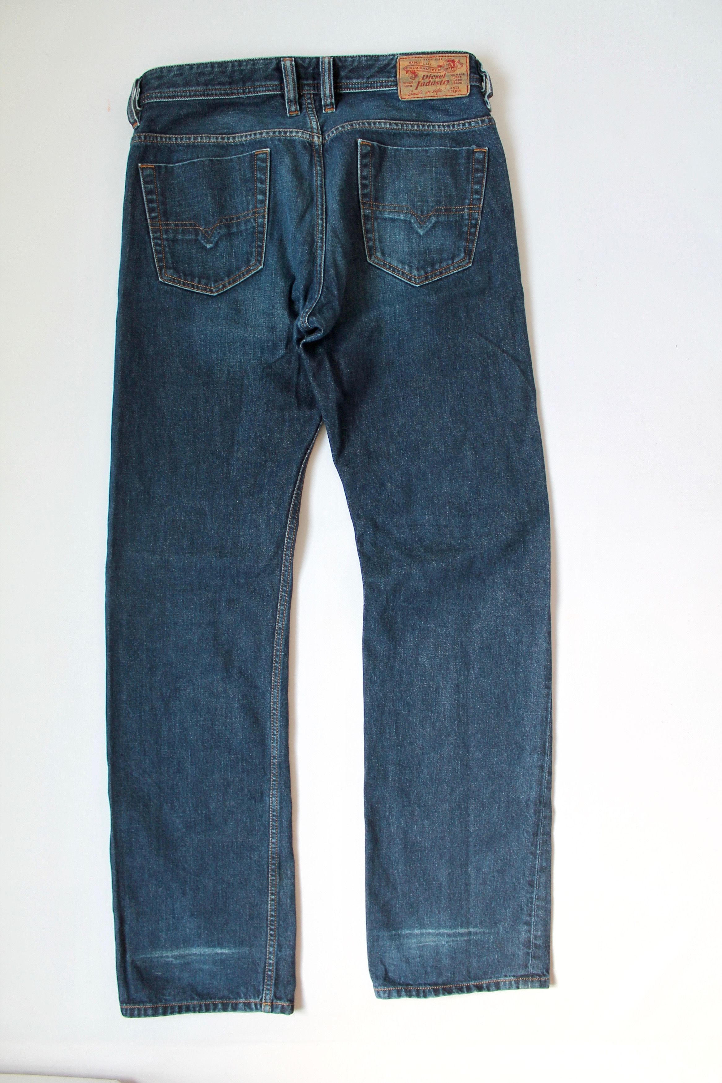 Diesel Diesel Viker Regular Straight Distressed Denim Pants Blue Size US 34 / EU 50 - 7 Thumbnail