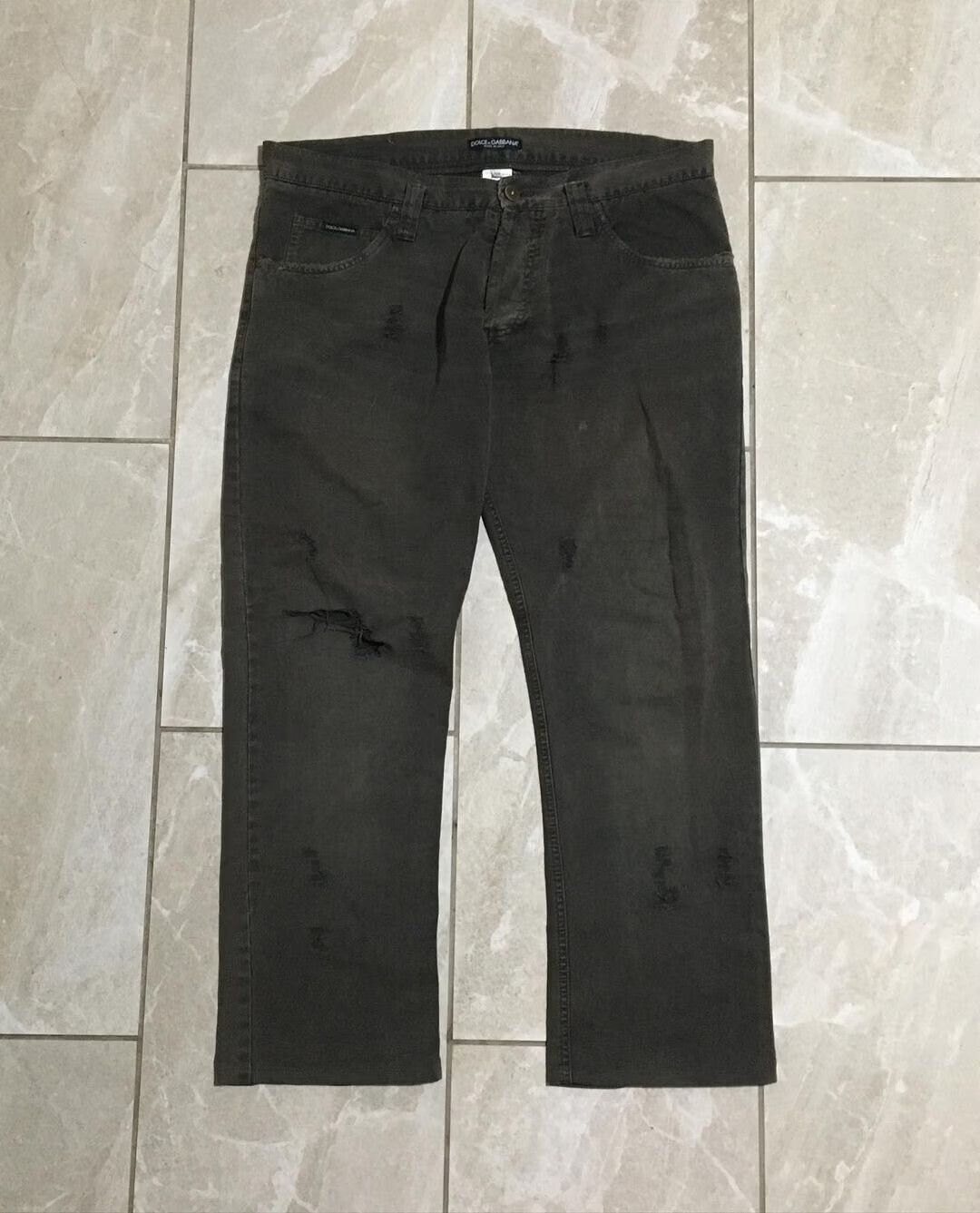Dolce & Gabbana Light Distress Jeans