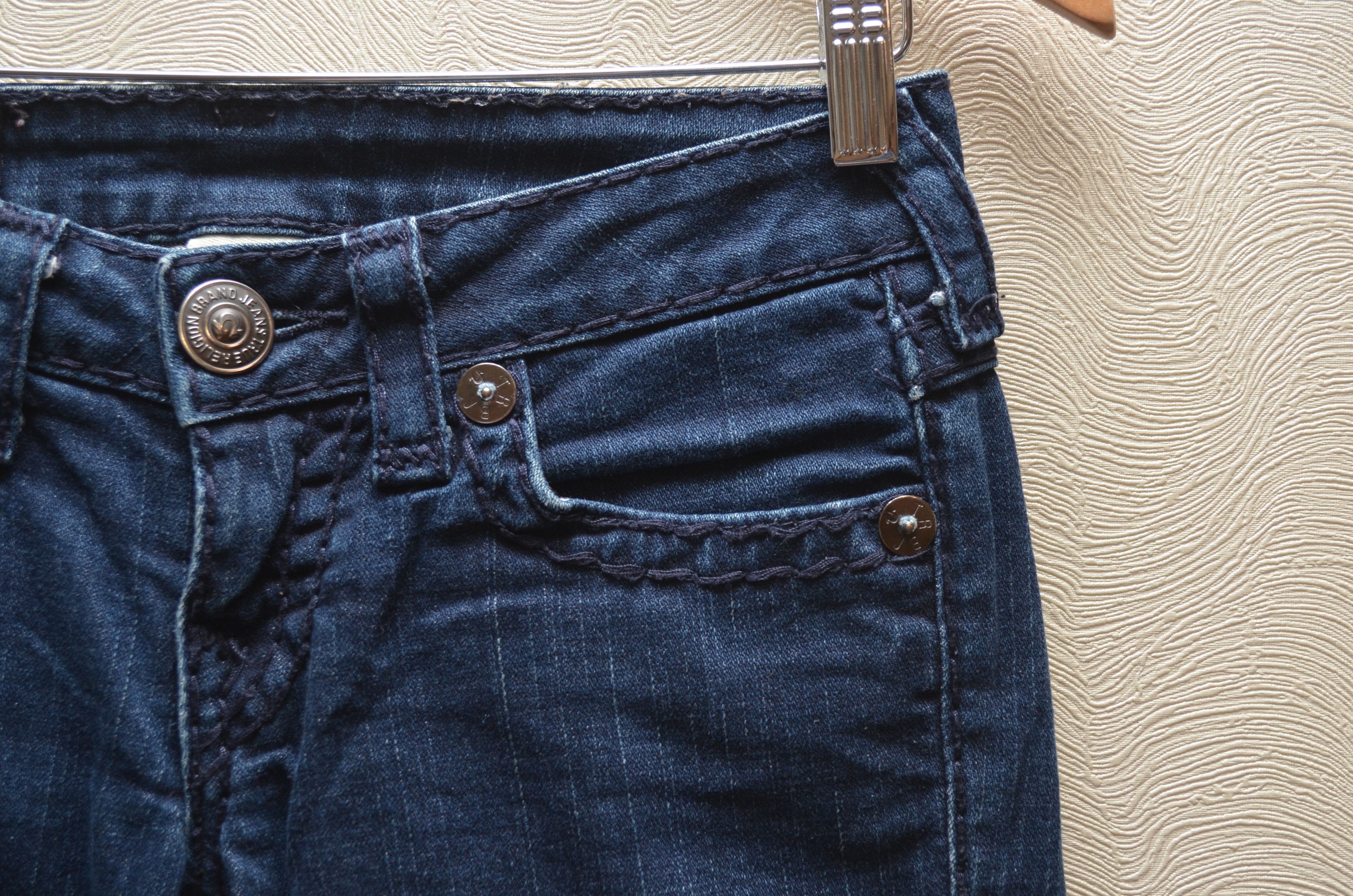 True Religion × Vintage True Religion y2k Julie Super T Skinny Jeans Sz W25 L28 Size 25" / US 0 / IT 36 - 5 Thumbnail