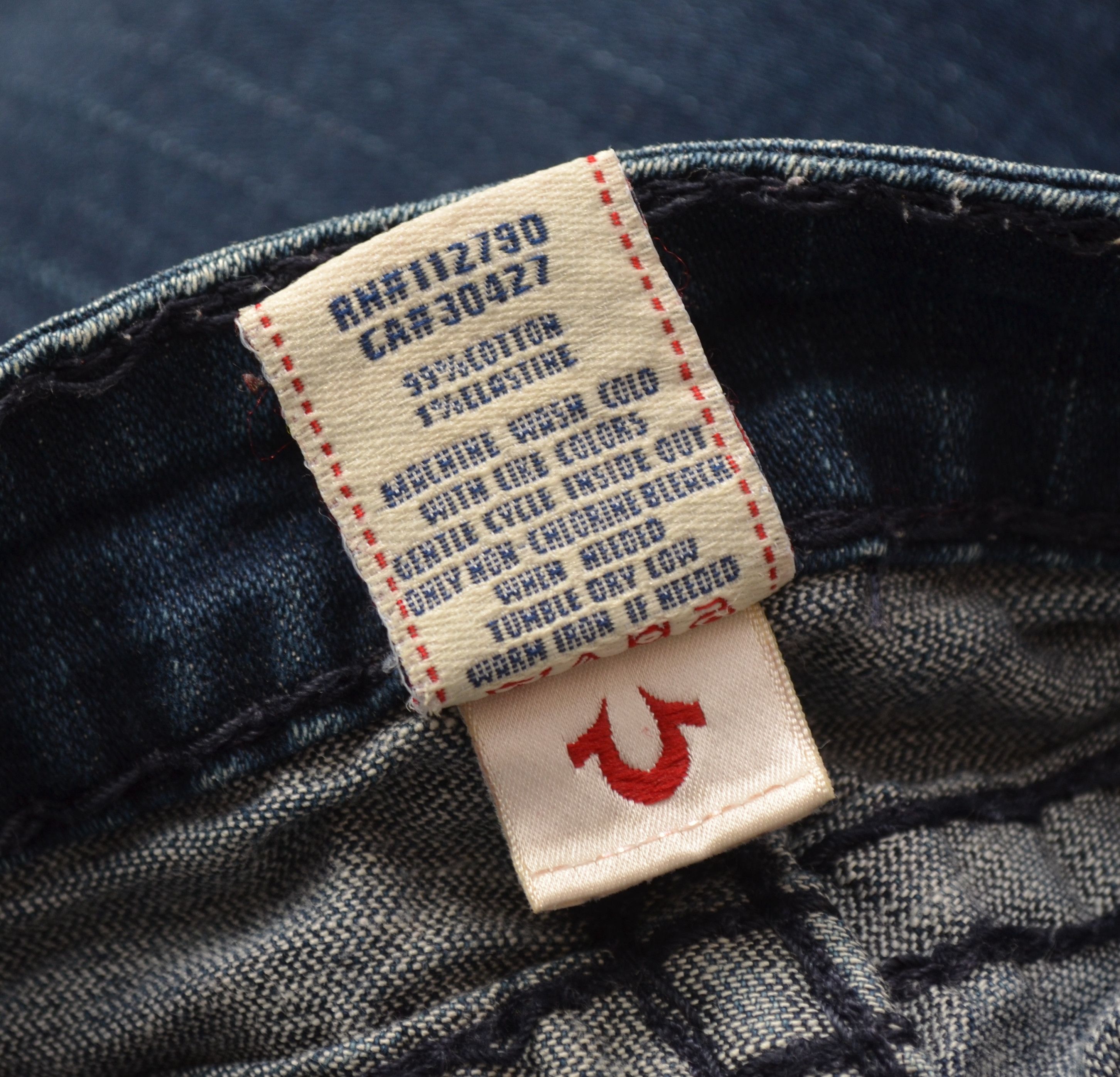 True Religion × Vintage True Religion y2k Julie Super T Skinny Jeans Sz W25 L28 Size 25" / US 0 / IT 36 - 10 Thumbnail