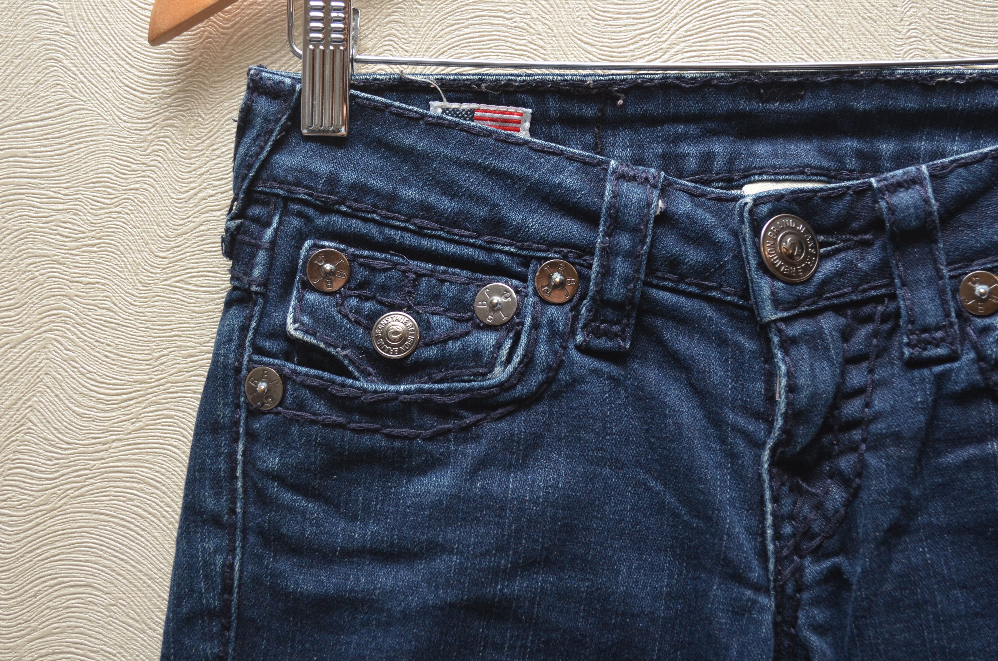 True Religion × Vintage True Religion y2k Julie Super T Skinny Jeans Sz W25 L28 Size 25" / US 0 / IT 36 - 4 Thumbnail