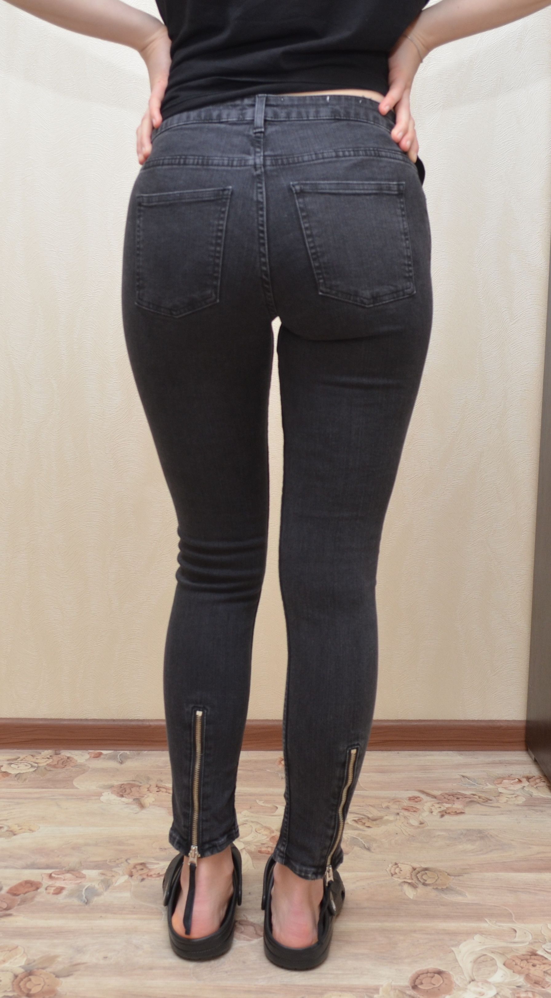 Acne Studios ACNE STUDIOS Skin 5 Pistol Black Size 29/32 Denim Jeans Size 29" - 14 Thumbnail