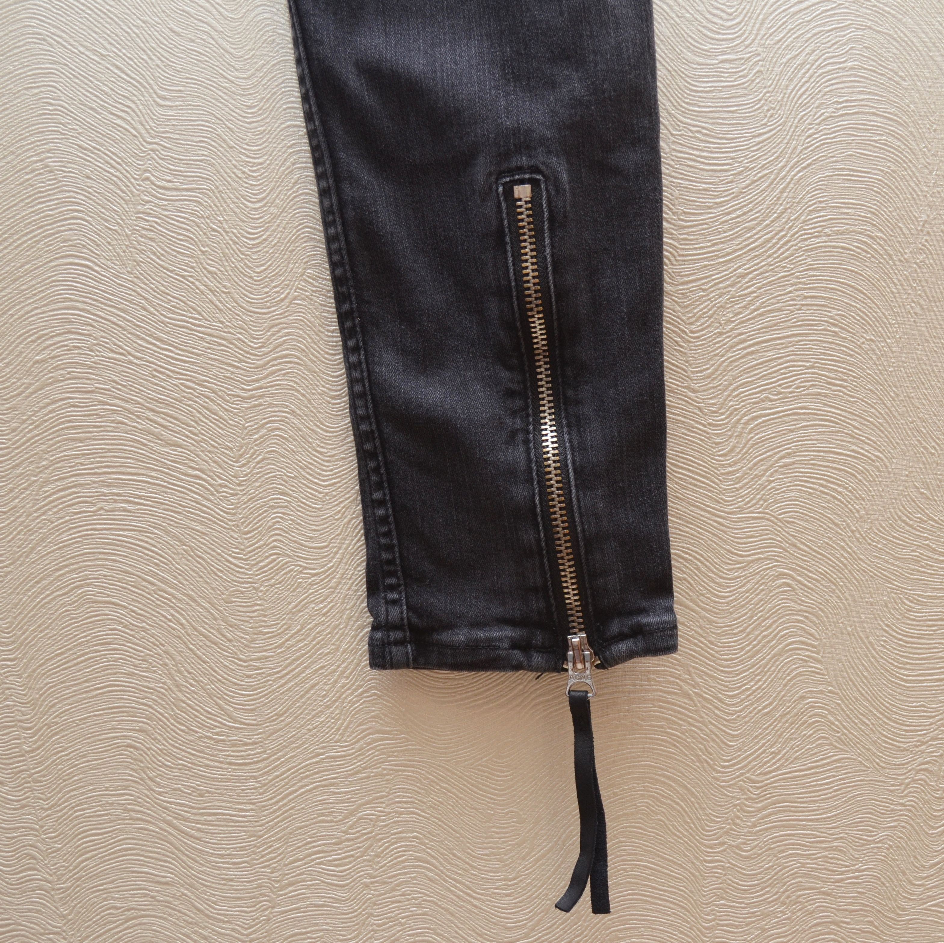 Acne Studios ACNE STUDIOS Skin 5 Pistol Black Size 29/32 Denim Jeans Size 29" - 8 Thumbnail