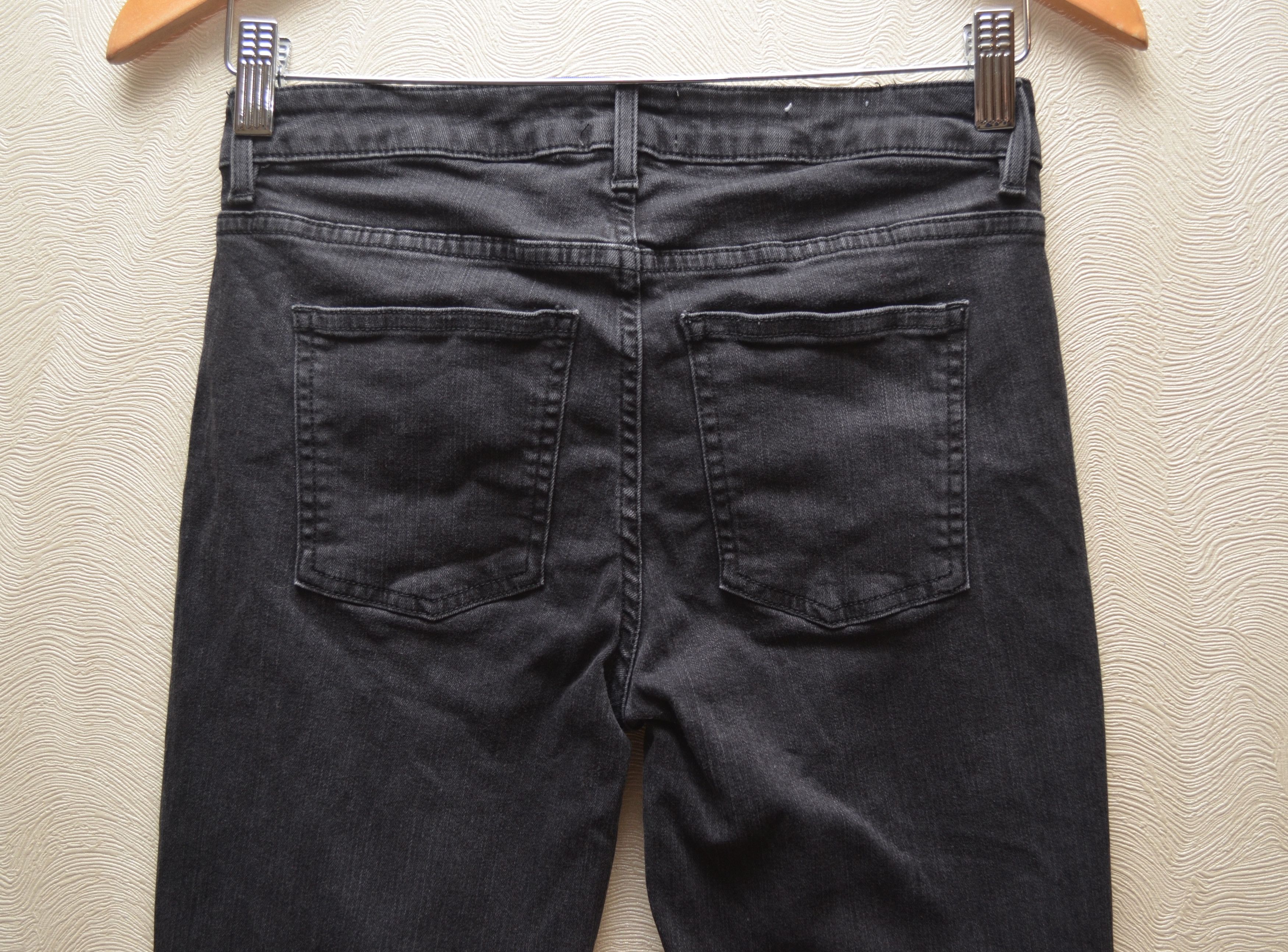 Acne Studios ACNE STUDIOS Skin 5 Pistol Black Size 29/32 Denim Jeans Size 29" - 7 Thumbnail