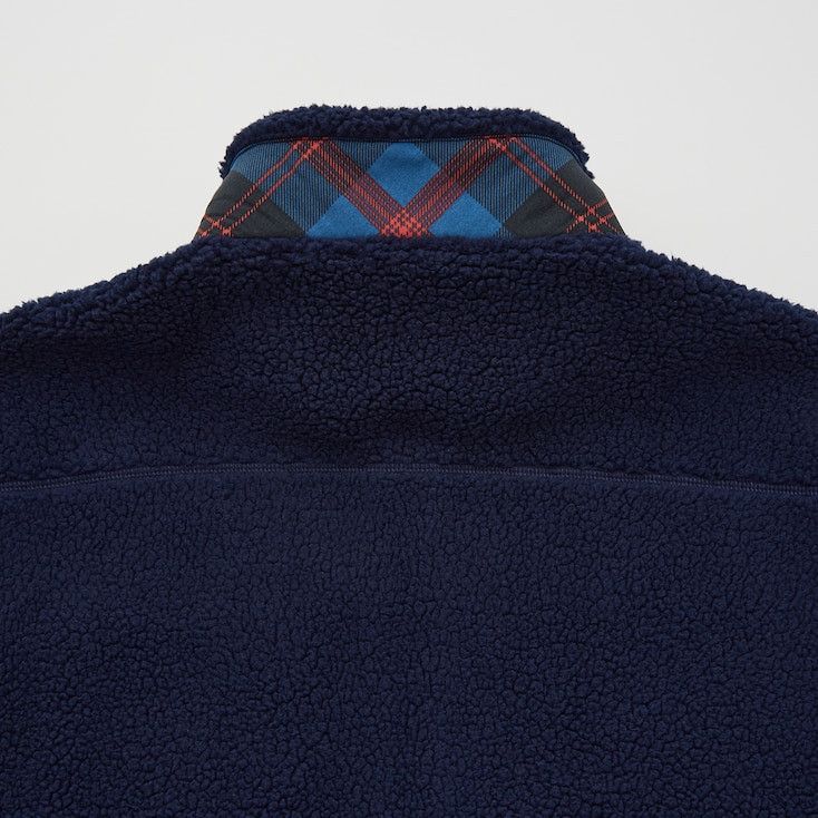 JW Anderson × Uniqlo 2XL XXL Navy Blue Fleece Jacket Pile-Lined Full-Zip Coat Size US XXL / EU 58 / 5 - 17 Thumbnail