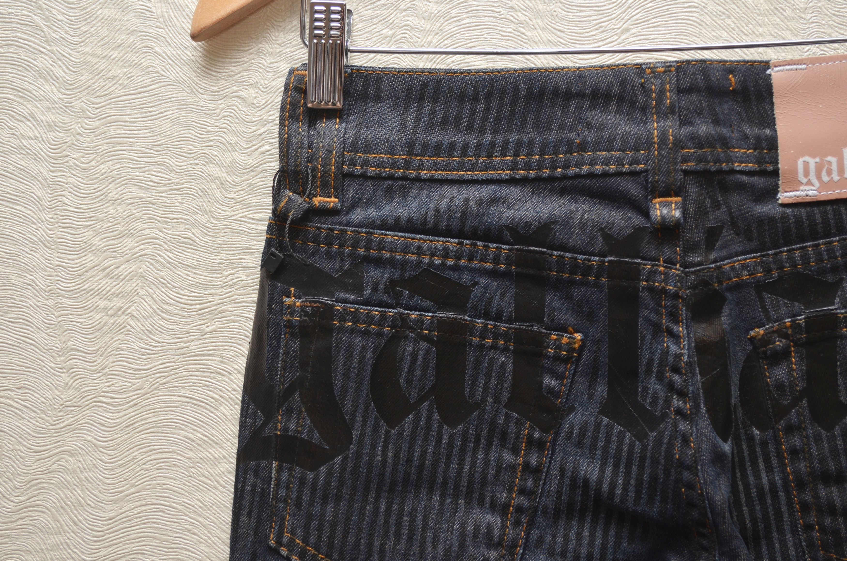 パンツ john galliano double waist black denim パンツ john galliano double waist black denim Rare John Galliano